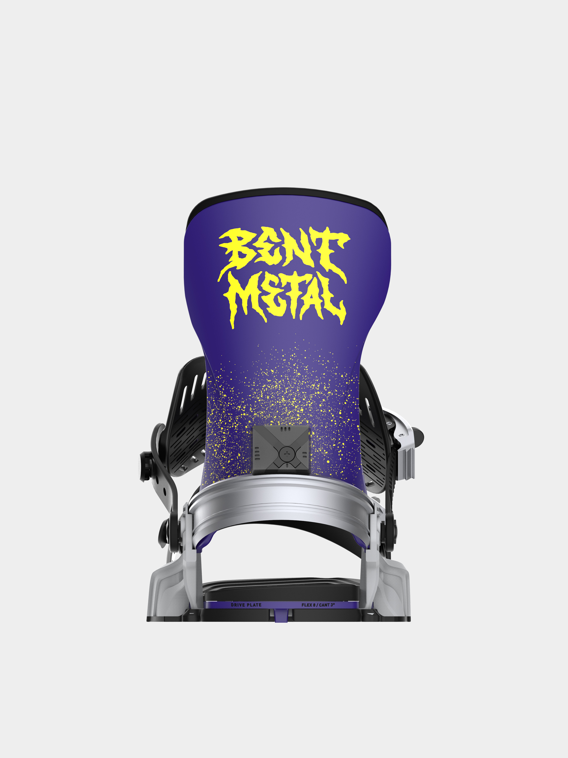 Pánské Snowboardové vázání Bent Metal Transfer (grey/purple)
