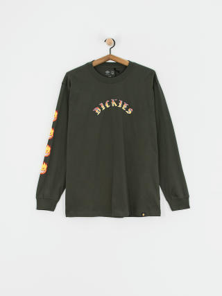 Triko Dickies X Spitfire Long Sleeve (olive green)