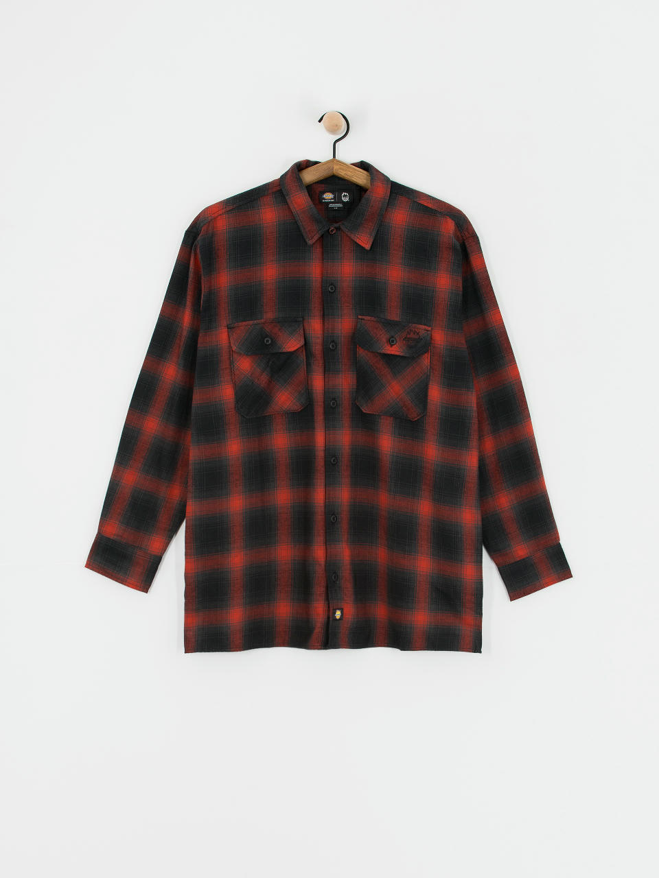 Košile Dickies X Spitfire Flannel (red ochre)