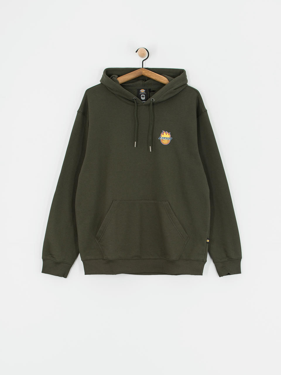 Mikina s kapucí Dickies X Spitfire Hoodie HD (olive green)