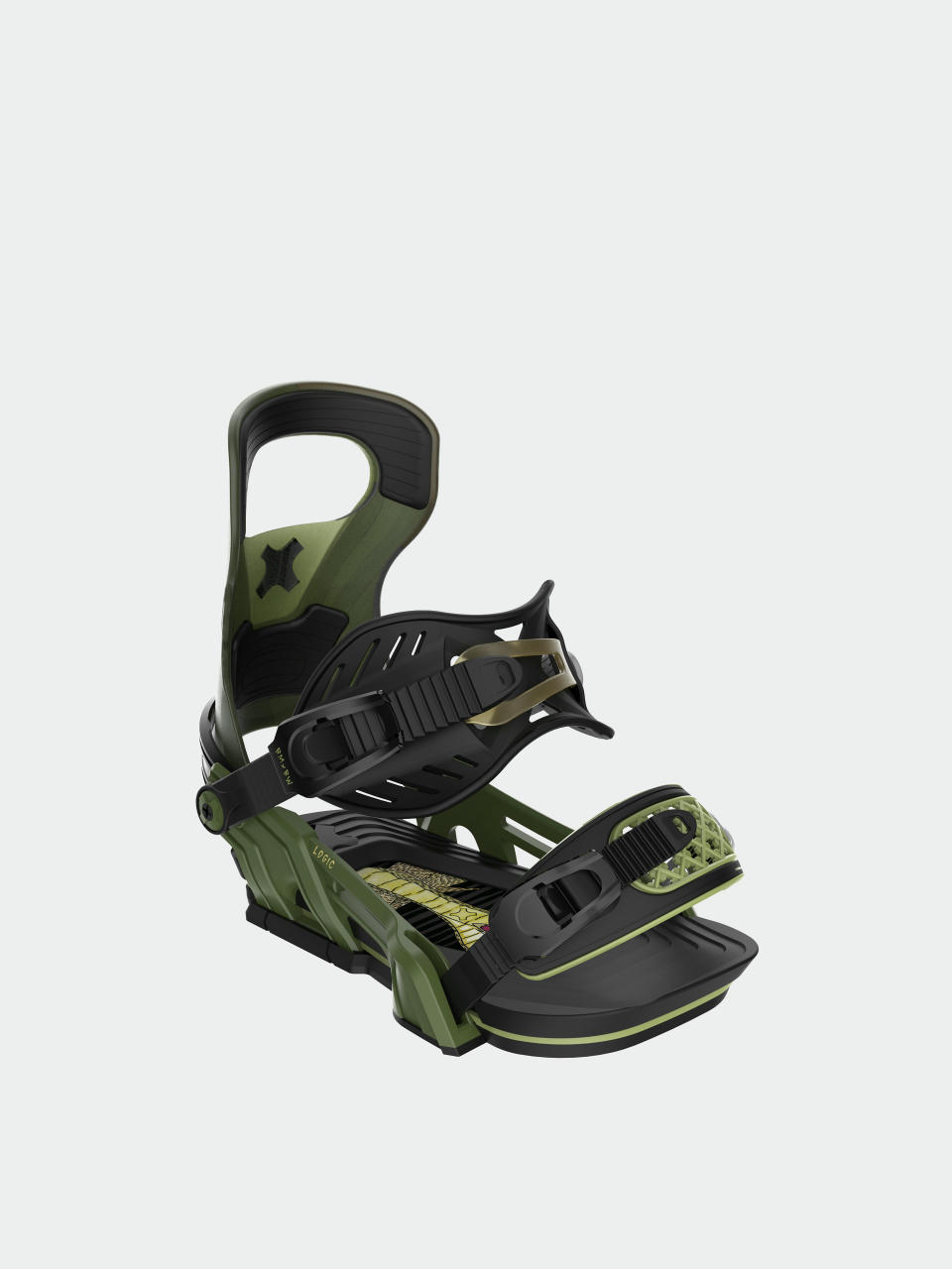 Pánské Snowboardové vázání Bent Metal Logic (green)