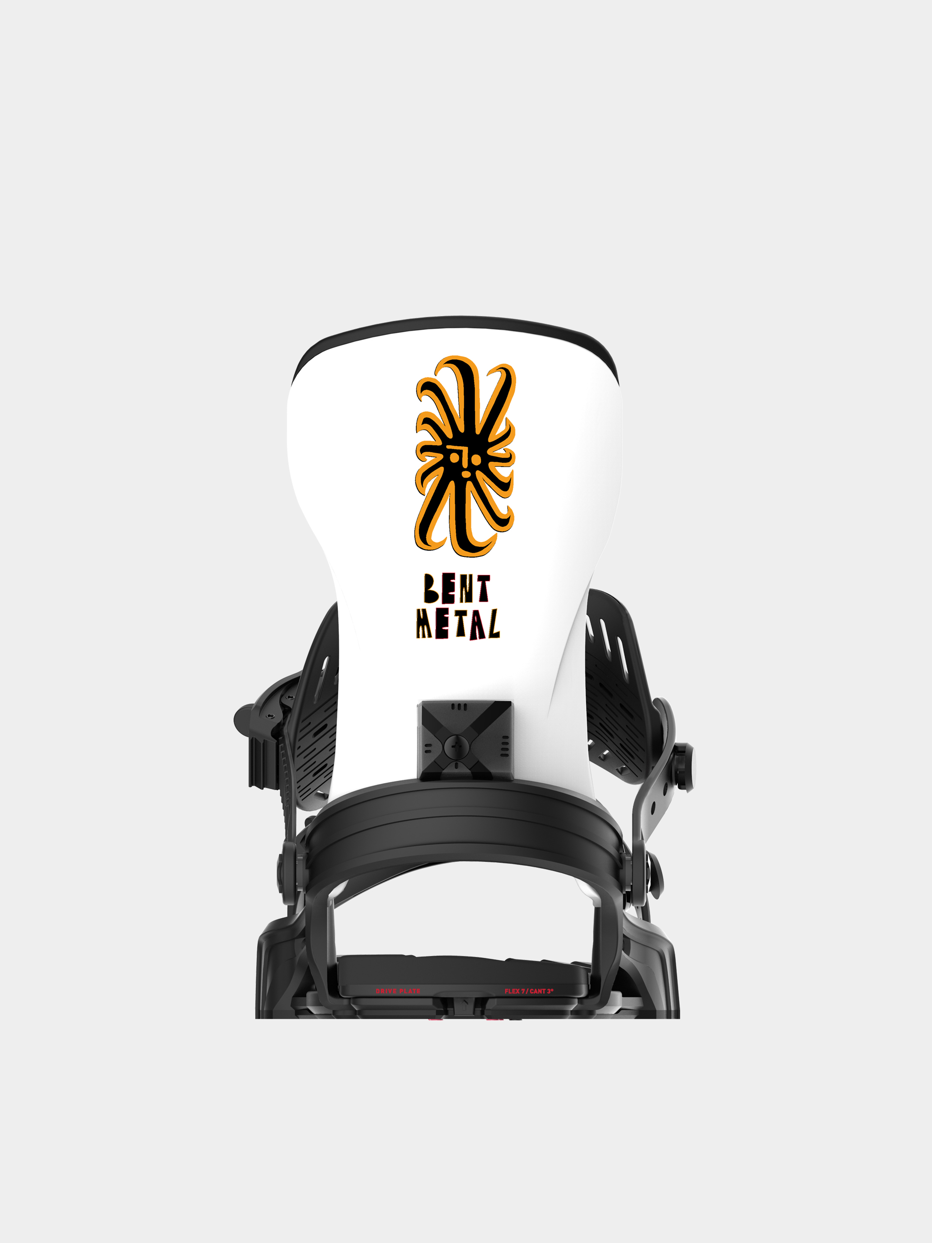 Pánské Snowboardové vázání Bent Metal Axtion (black/white)