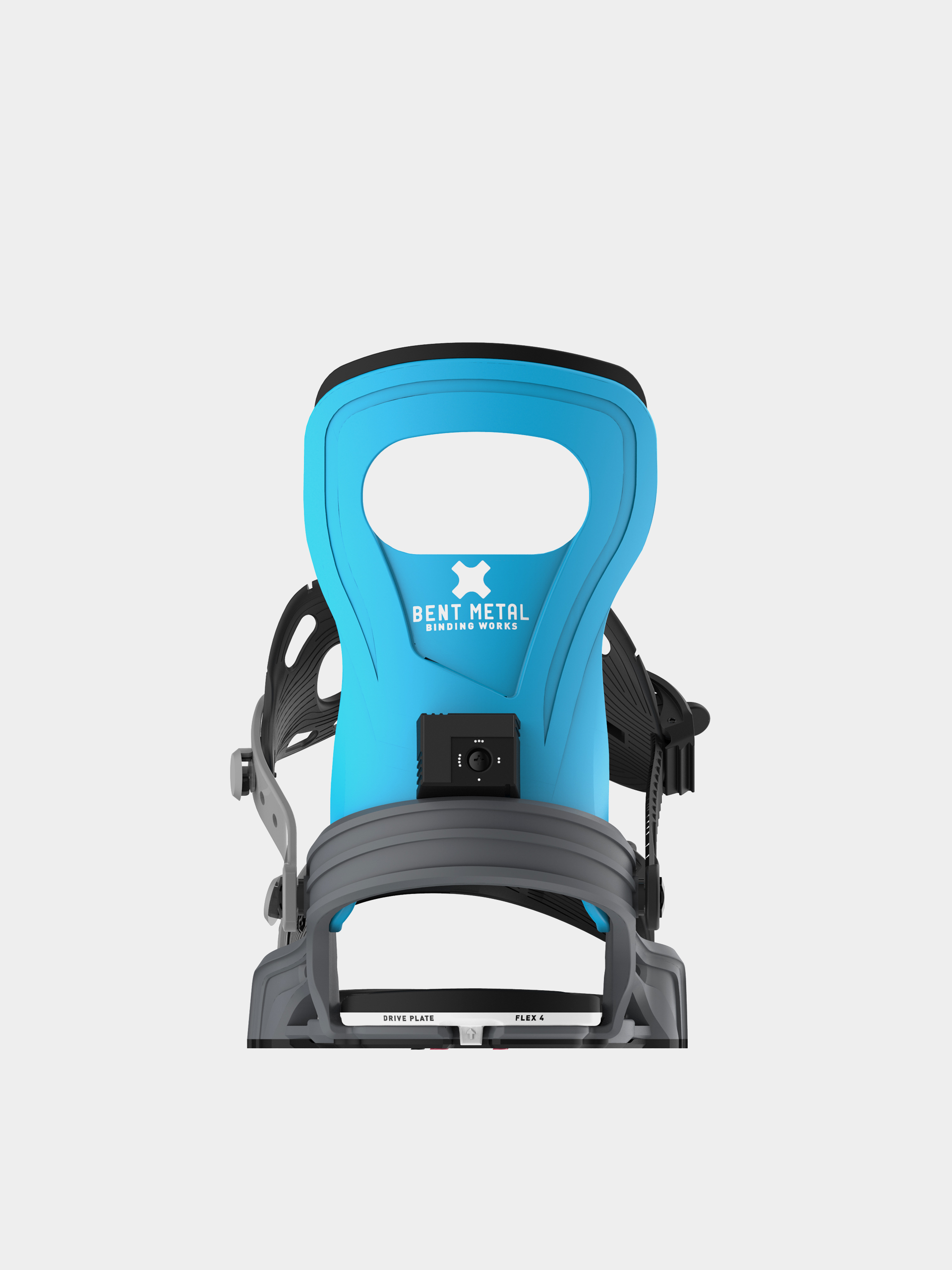 Pánské Snowboardové vázání Bent Metal Bolt (grey/blue)