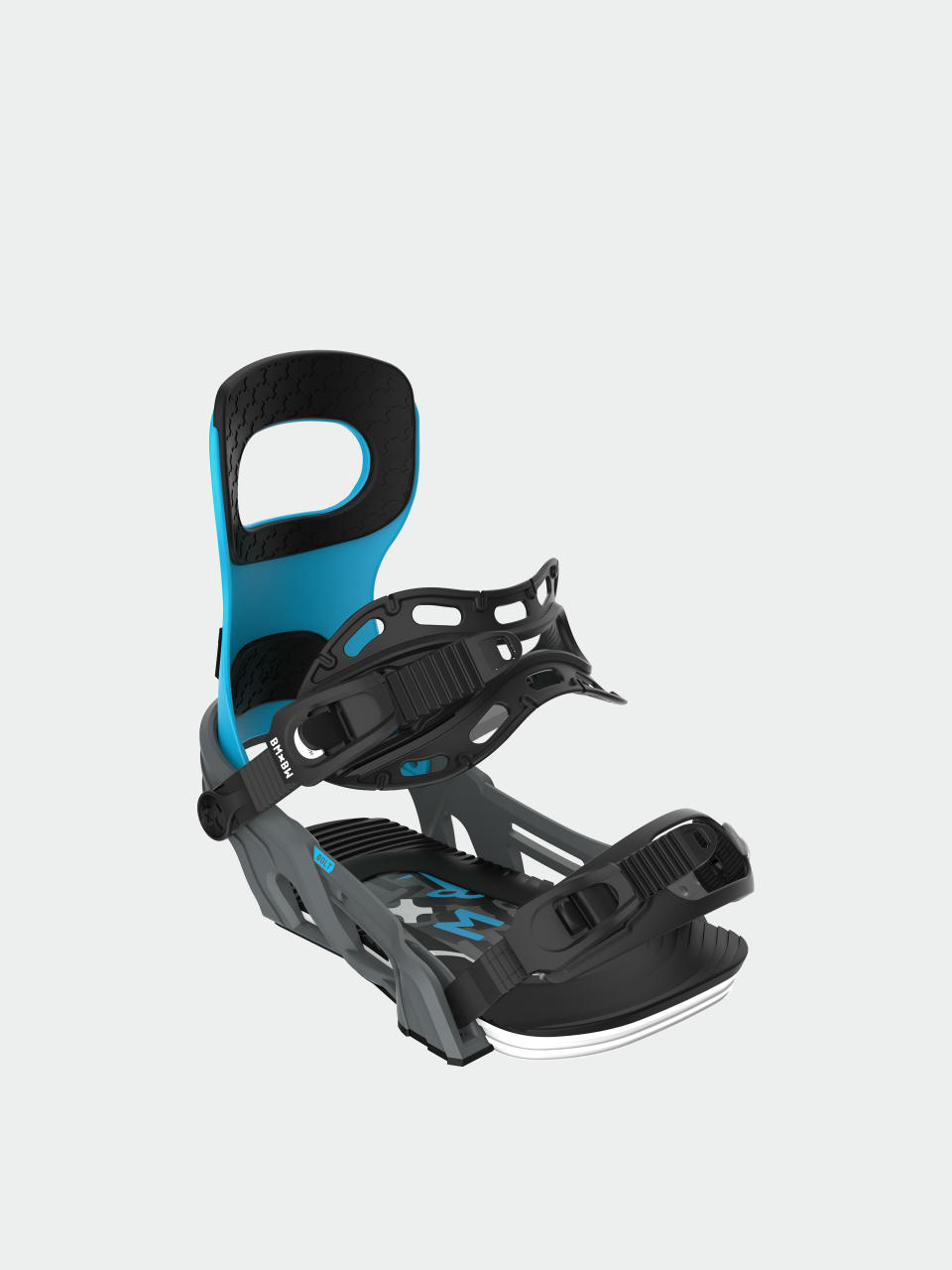 Pánské Snowboardové vázání Bent Metal Bolt (grey/blue)