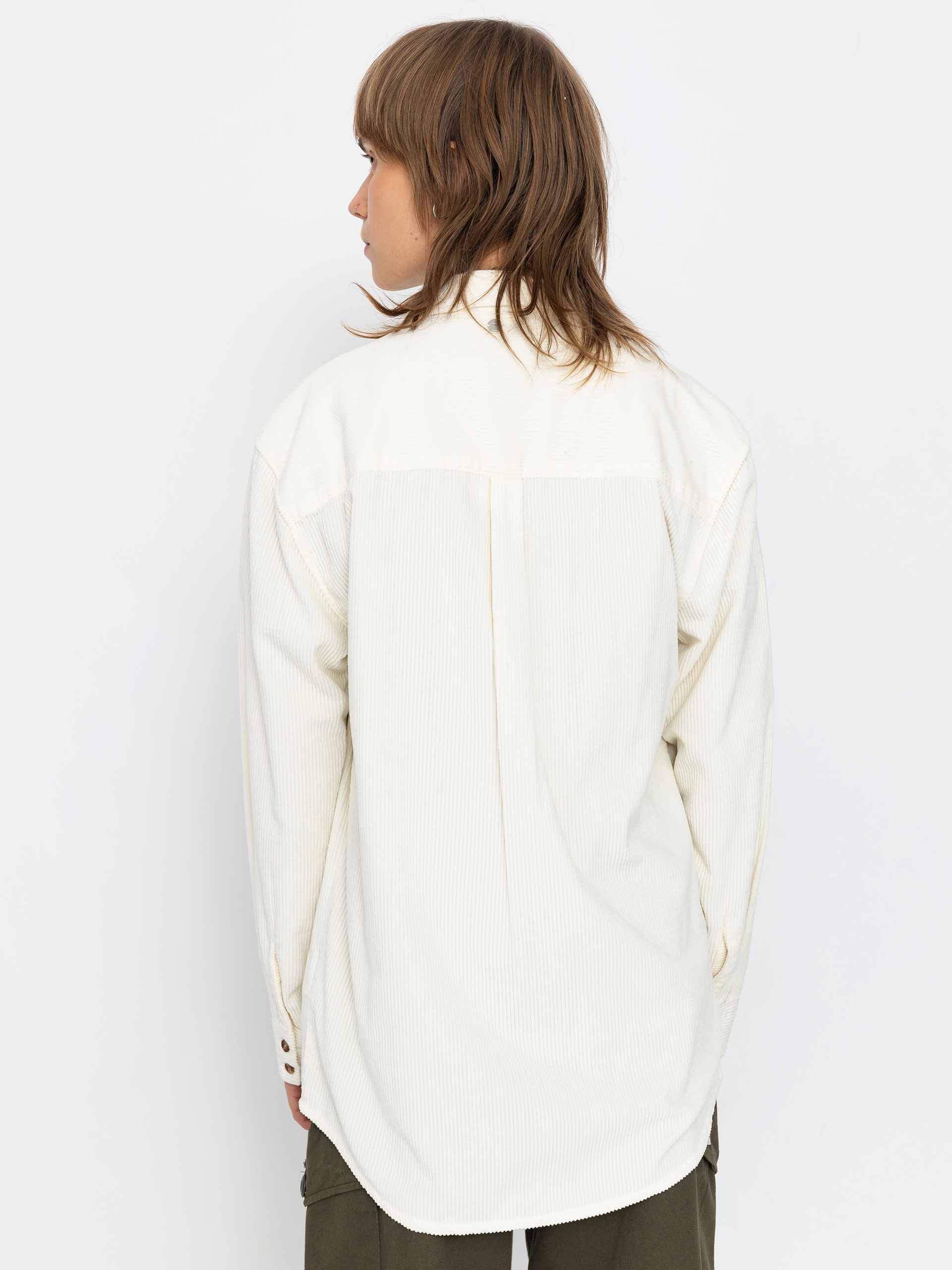 Košile Roxy Let It Go Cord Wmn (egret)