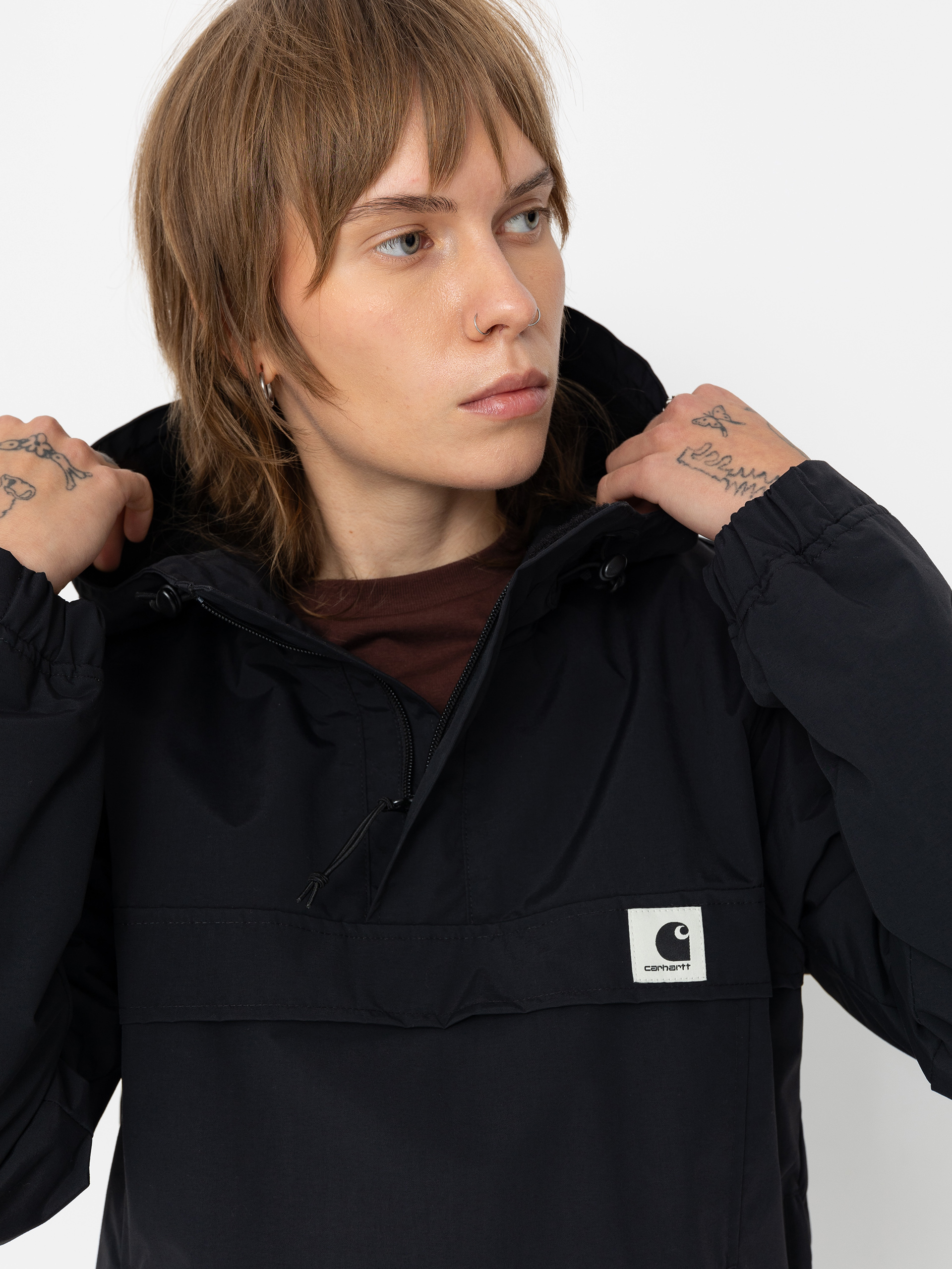 Bunda Carhartt WIP Nimbus Pullover Wmn (black)