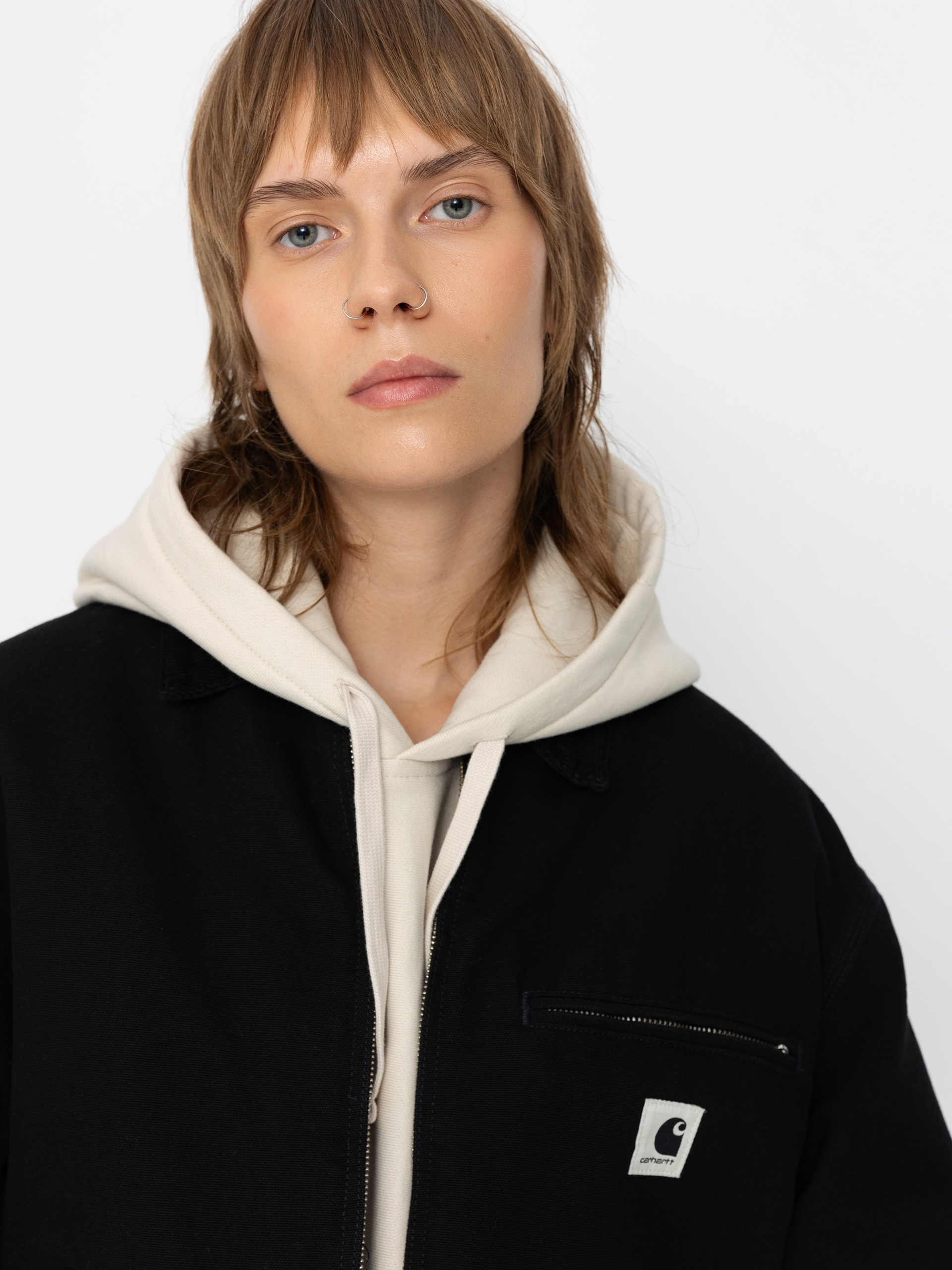 Bunda Carhartt WIP OG Detroit Wmn (black/black)