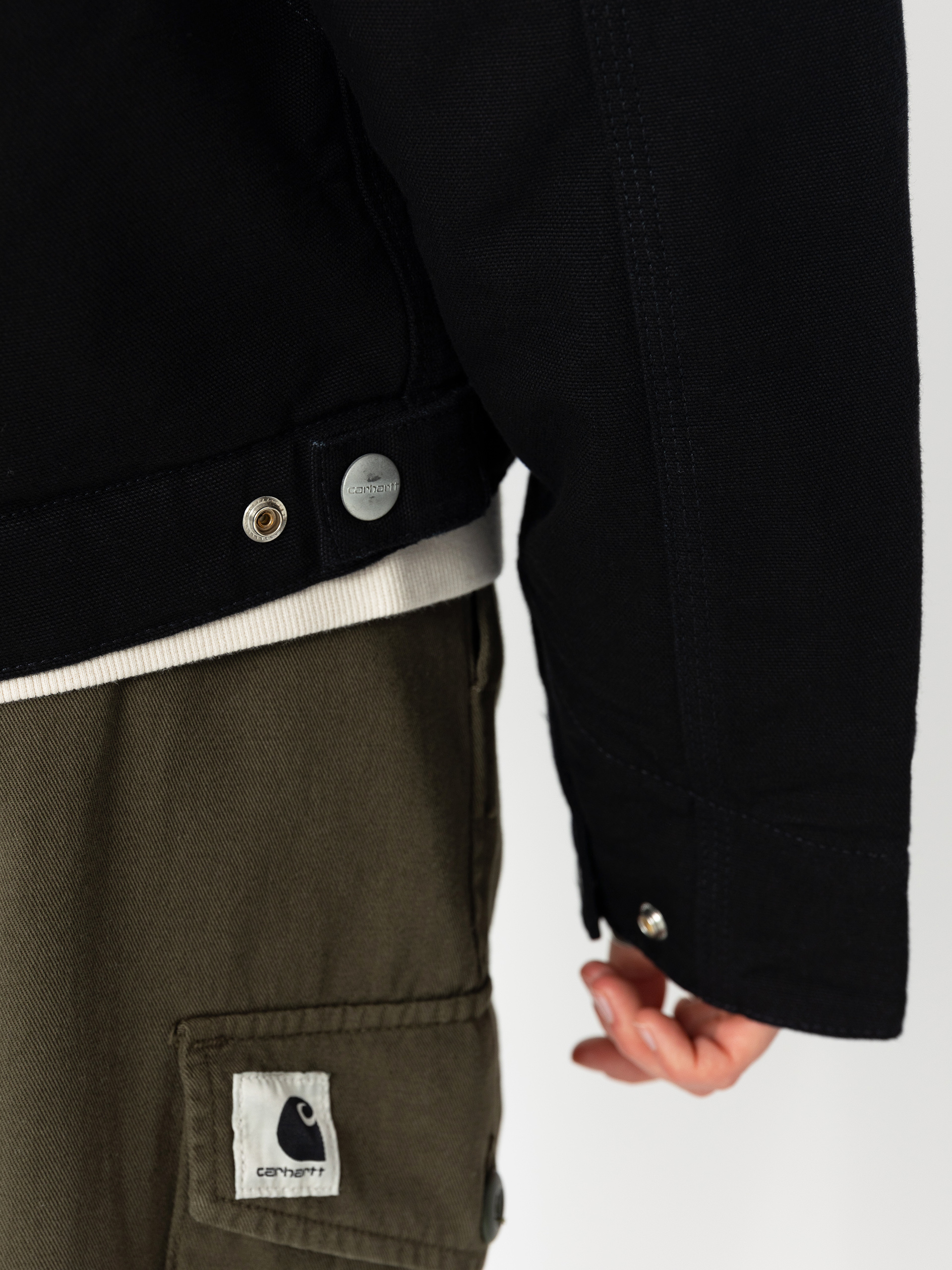 Bunda Carhartt WIP OG Detroit Wmn (black/black)