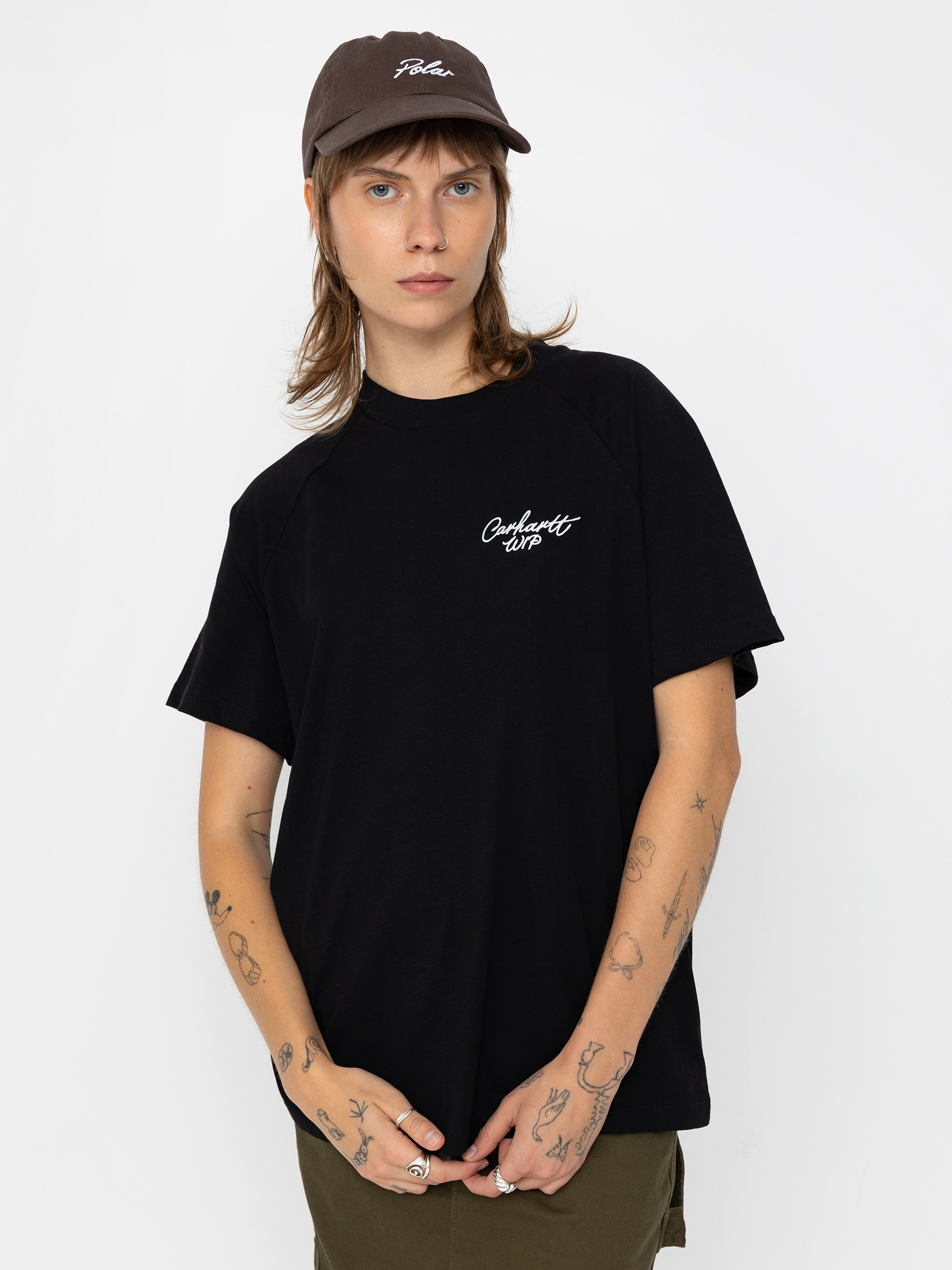Tričko Carhartt WIP Signature Wmn (black/white)