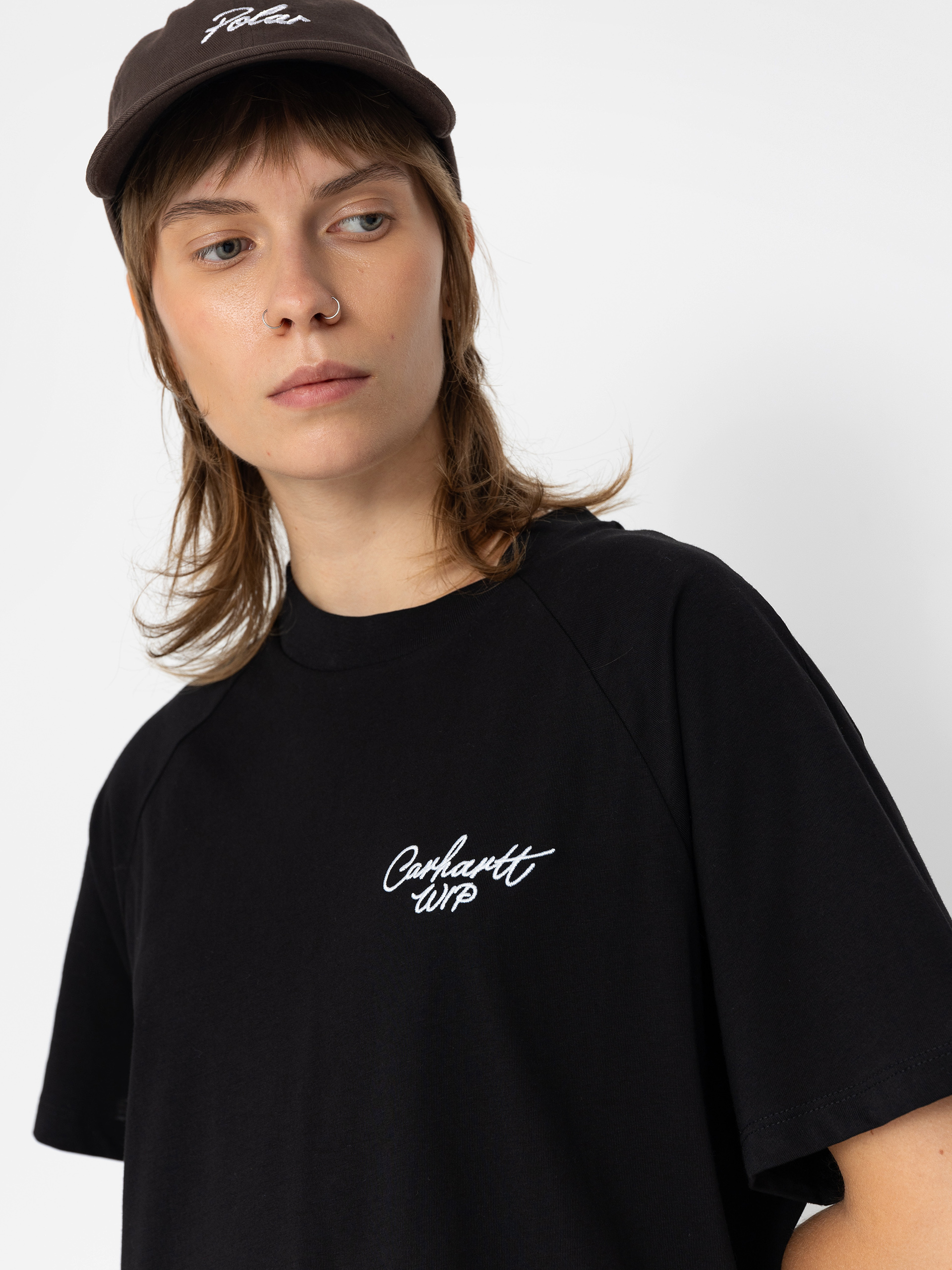 Tričko Carhartt WIP Signature Wmn (black/white)