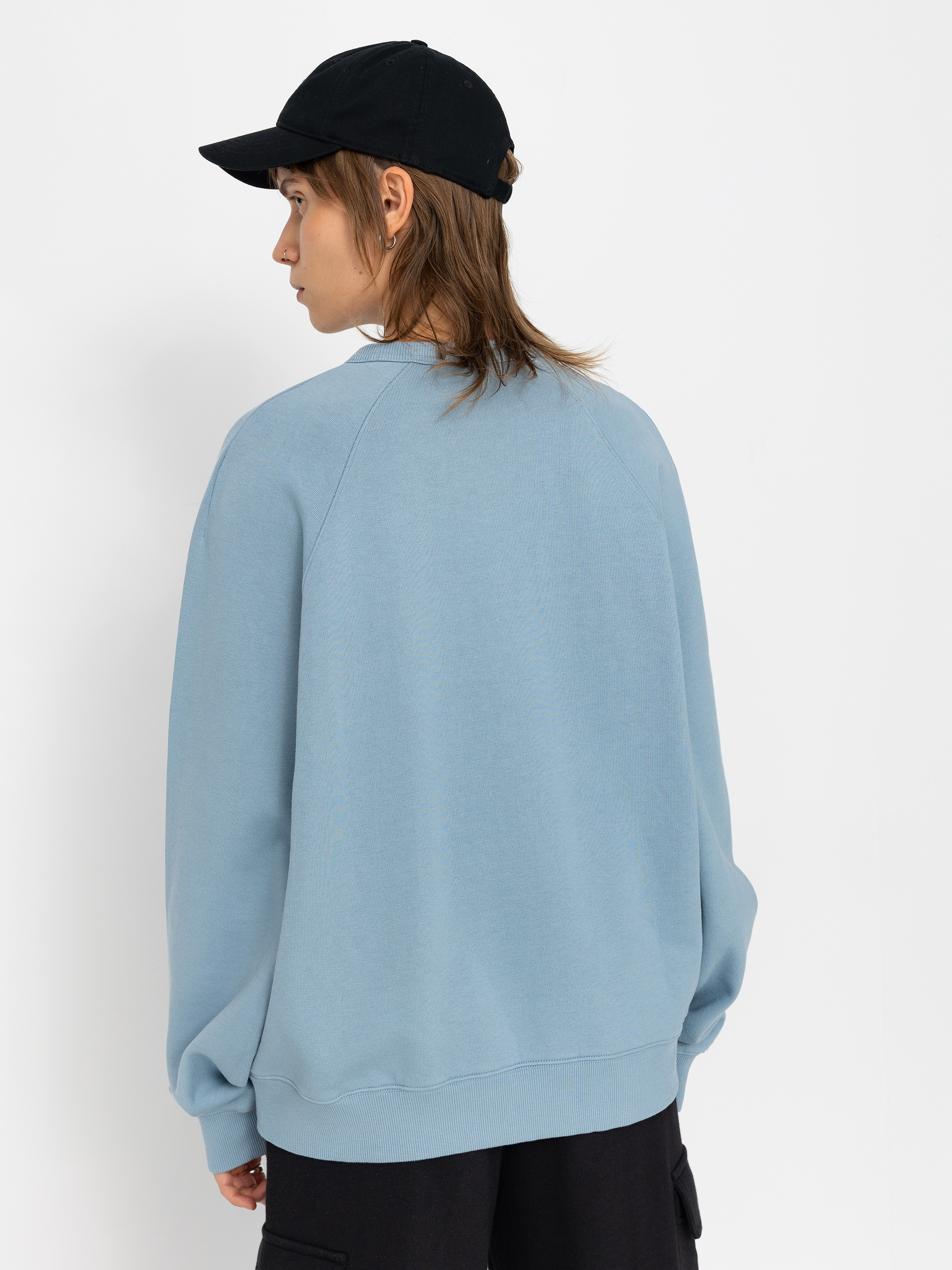 Mikina Carhartt WIP Signature Wmn (dusty ice/white)