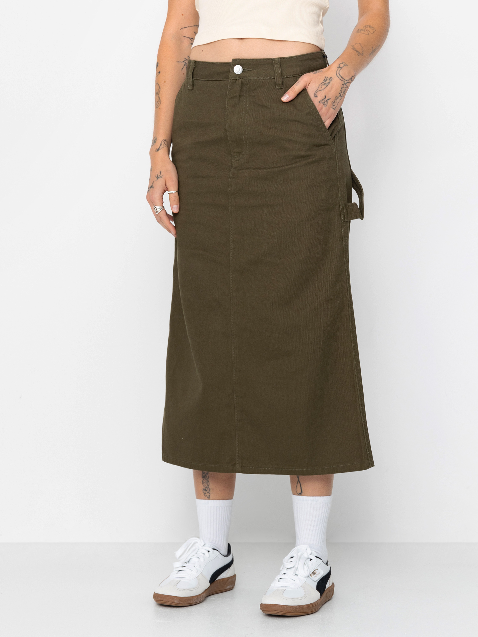 Sukně Santa Cruz Classic Carpenter Wmn (khaki)