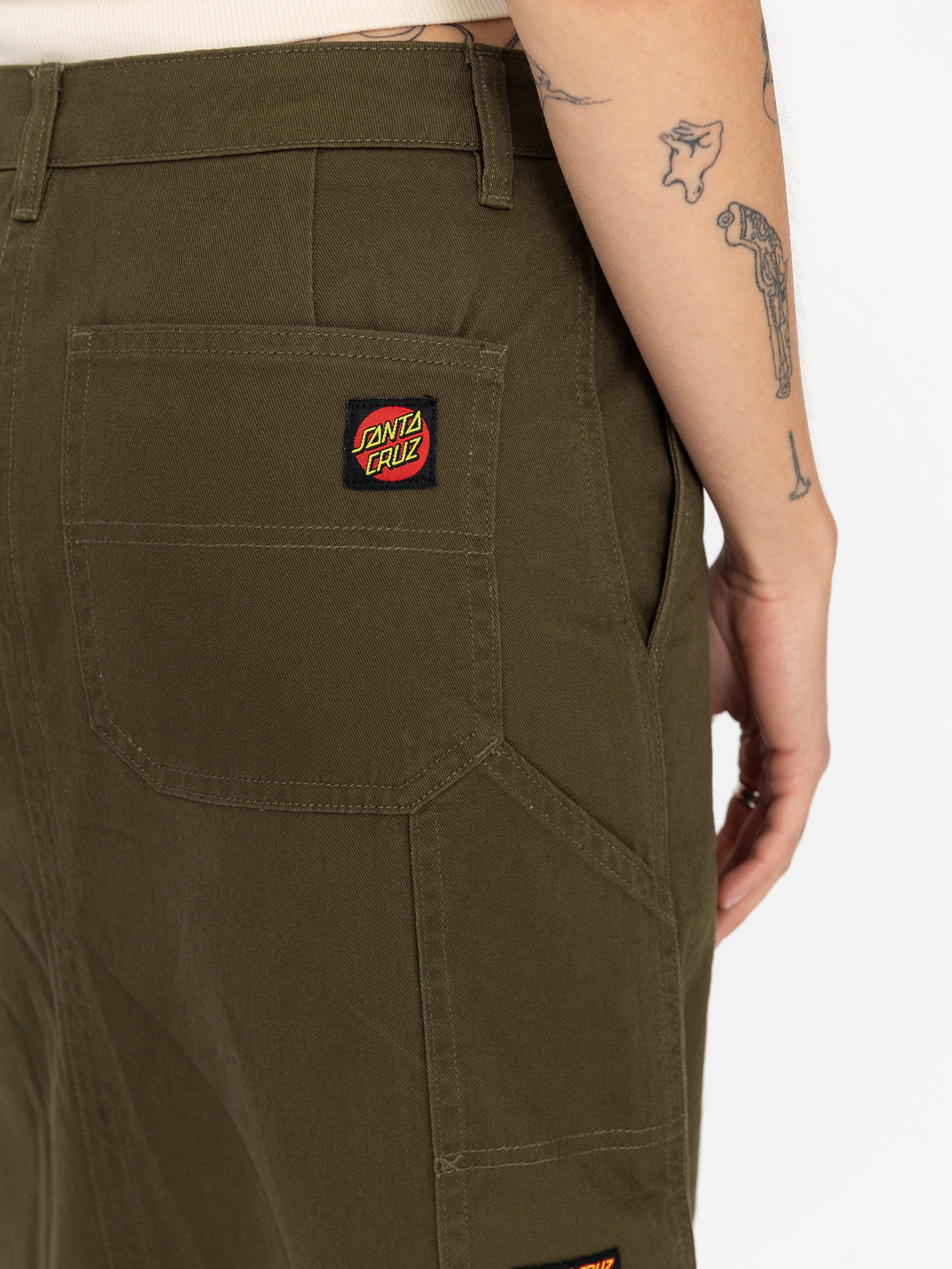 Sukně Santa Cruz Classic Carpenter Wmn (khaki)