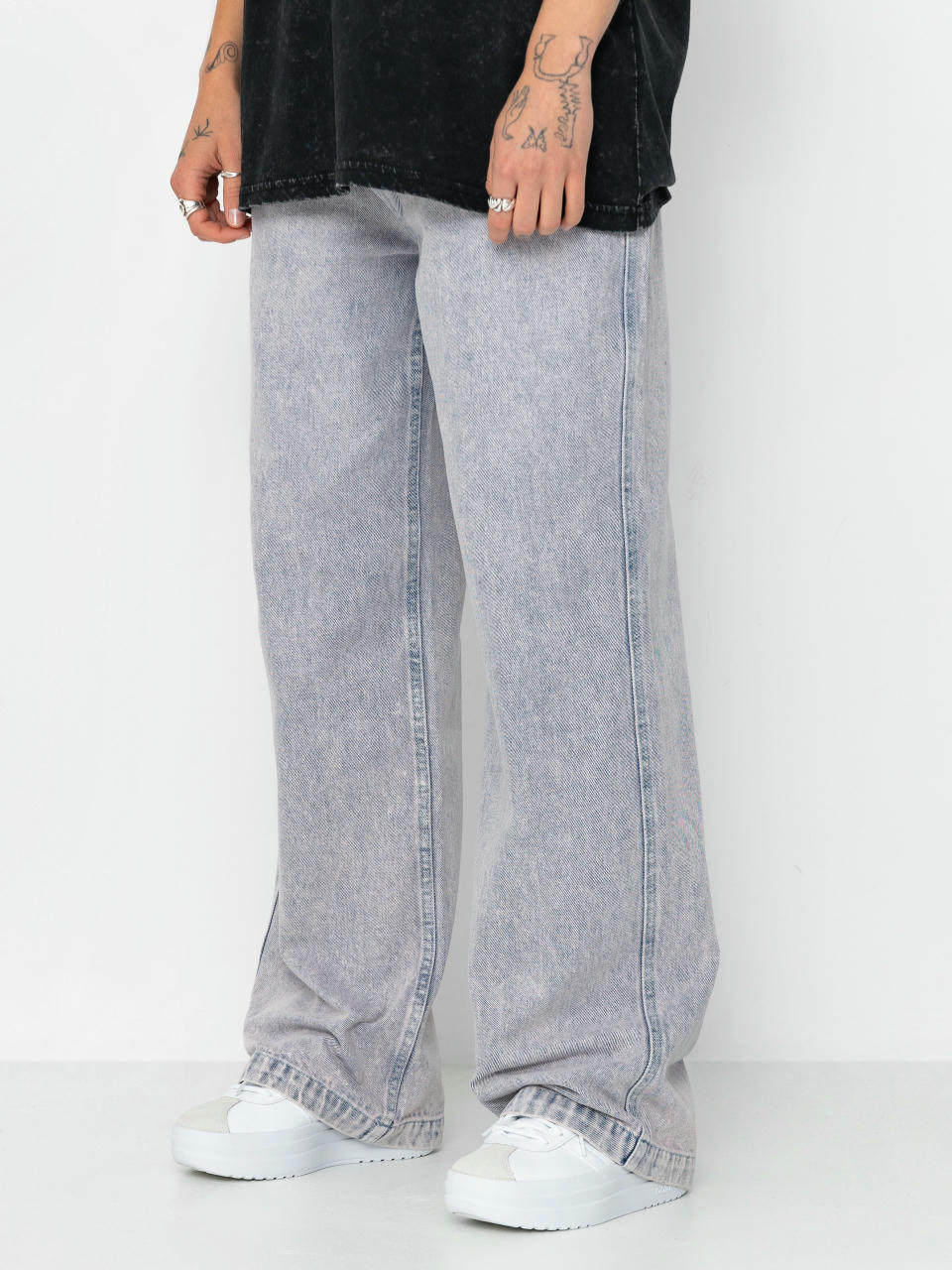 Kalhoty Santa Cruz Classic Baggy Jeans Wmn (rose quartz tint)