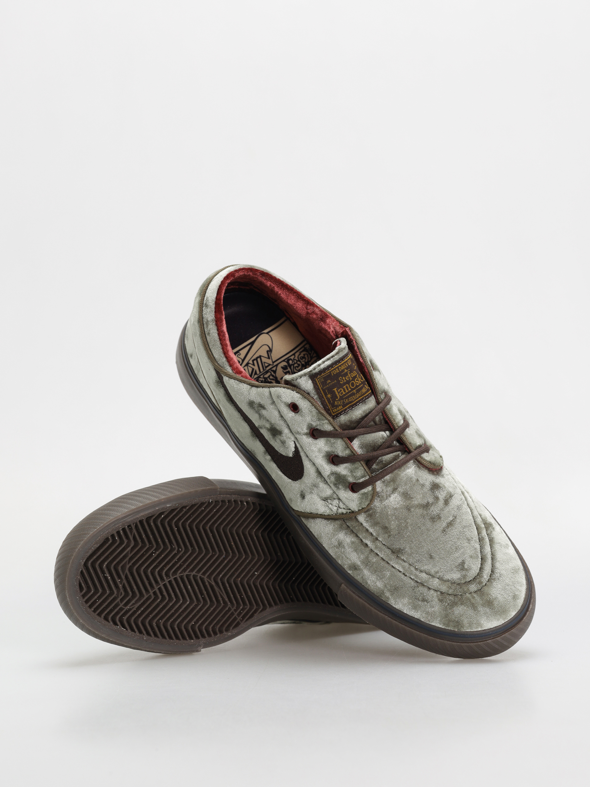 Boty Nike SB Zoom Janoski OG+ SE (medium olive/velvet brown baroque brown)
