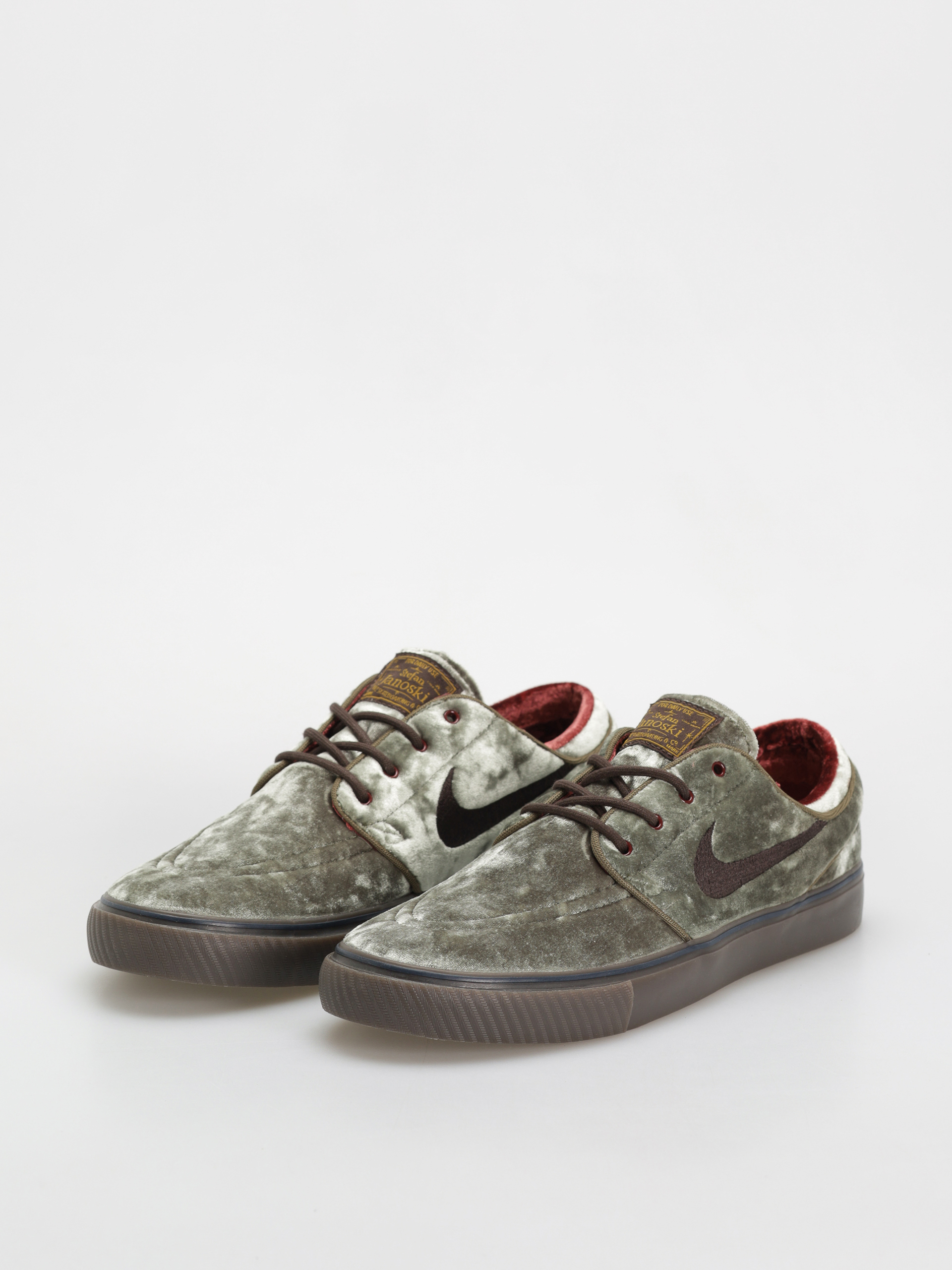 Boty Nike SB Zoom Janoski OG+ SE (medium olive/velvet brown baroque brown)
