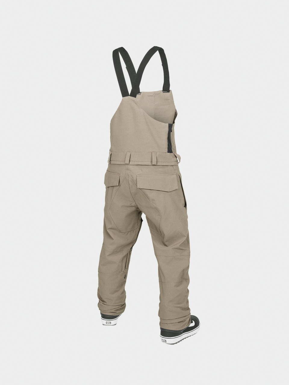 Pánské Snowboardové kalhoty  Volcom Roan Bib Overall (chestnut brown)