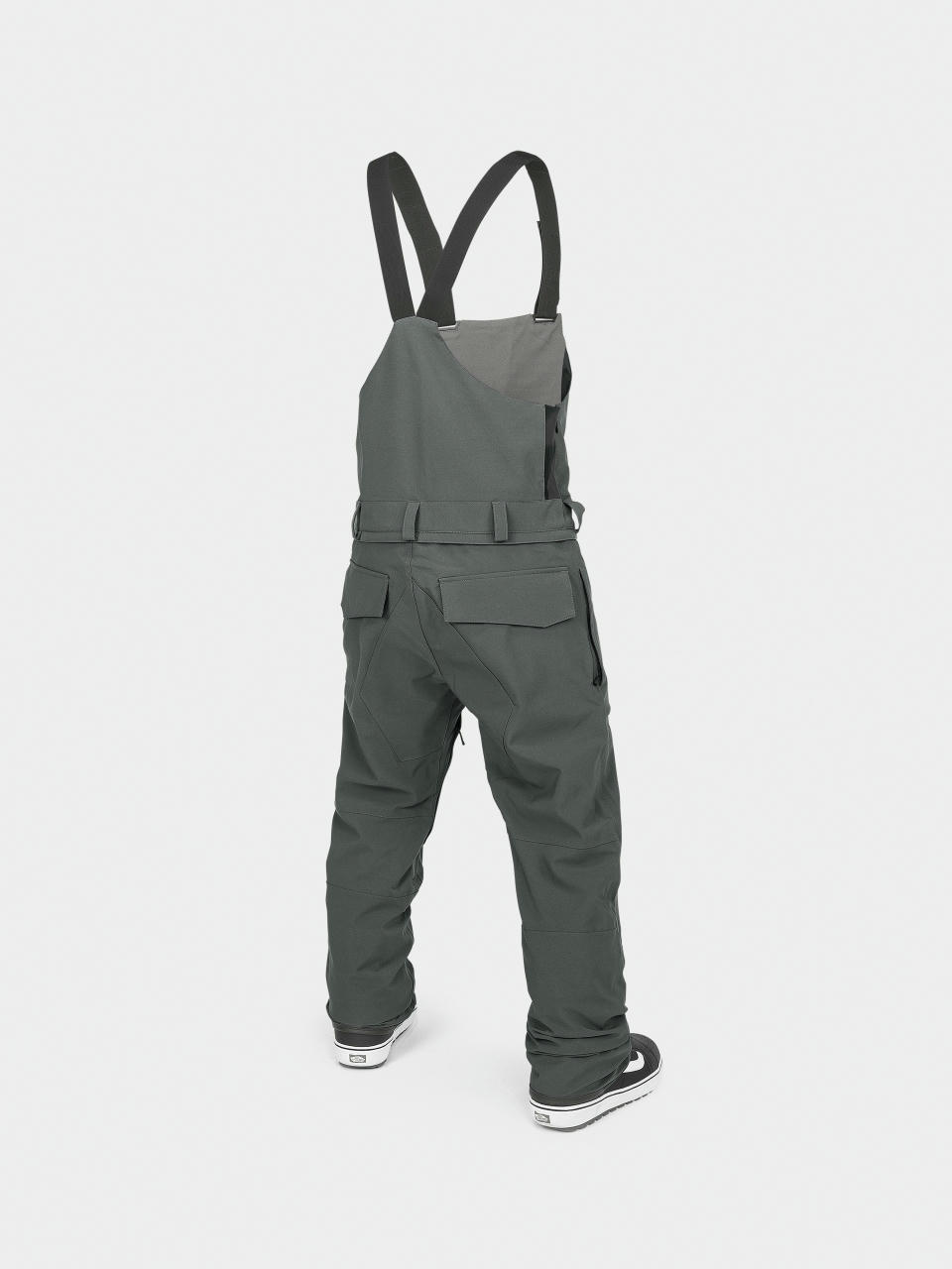 Pánské Snowboardové kalhoty  Volcom Roan Bib Overall (charcoal)