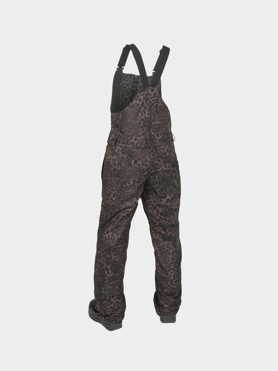 Dámské Snowboardové kalhoty  Volcom Swift Bib Overall (leopard)