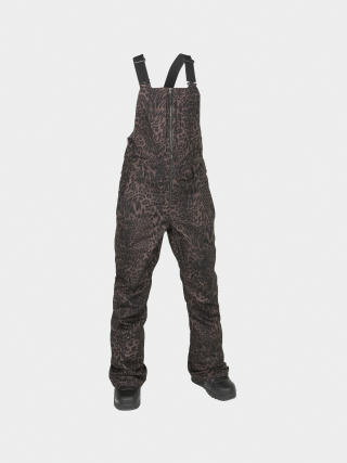 Snowboardové kalhoty  Volcom Swift Bib Overall Wmn (leopard)