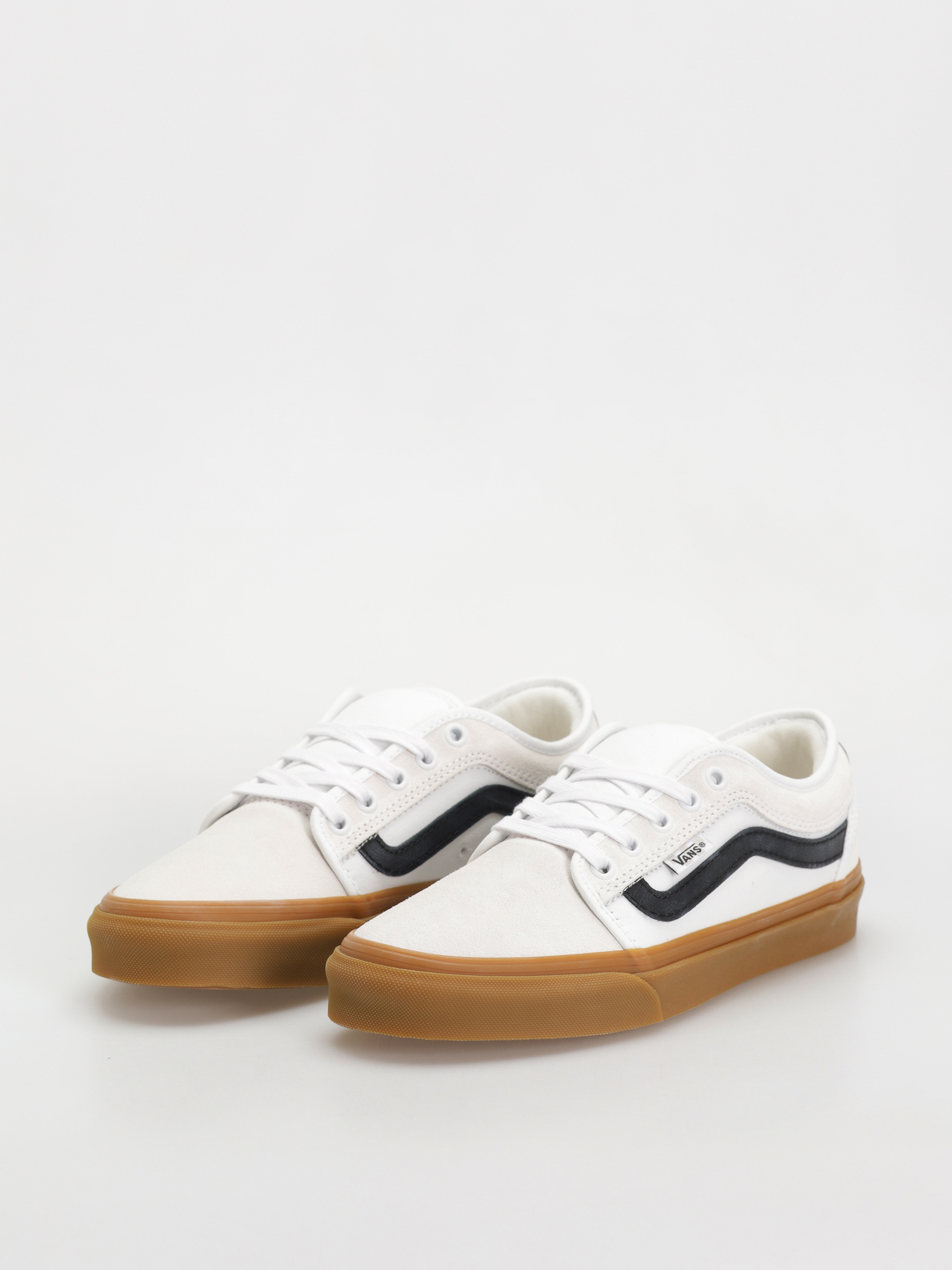 Boty Vans Skate Chukka Low Sidestripe (white/black/gum)