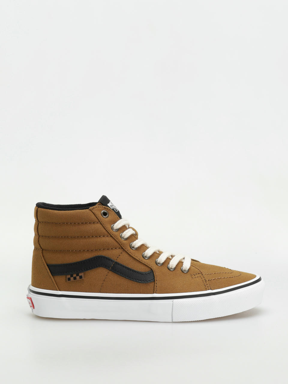 Boty Vans Skate Sk8 Hi (duck canvas golden brown)