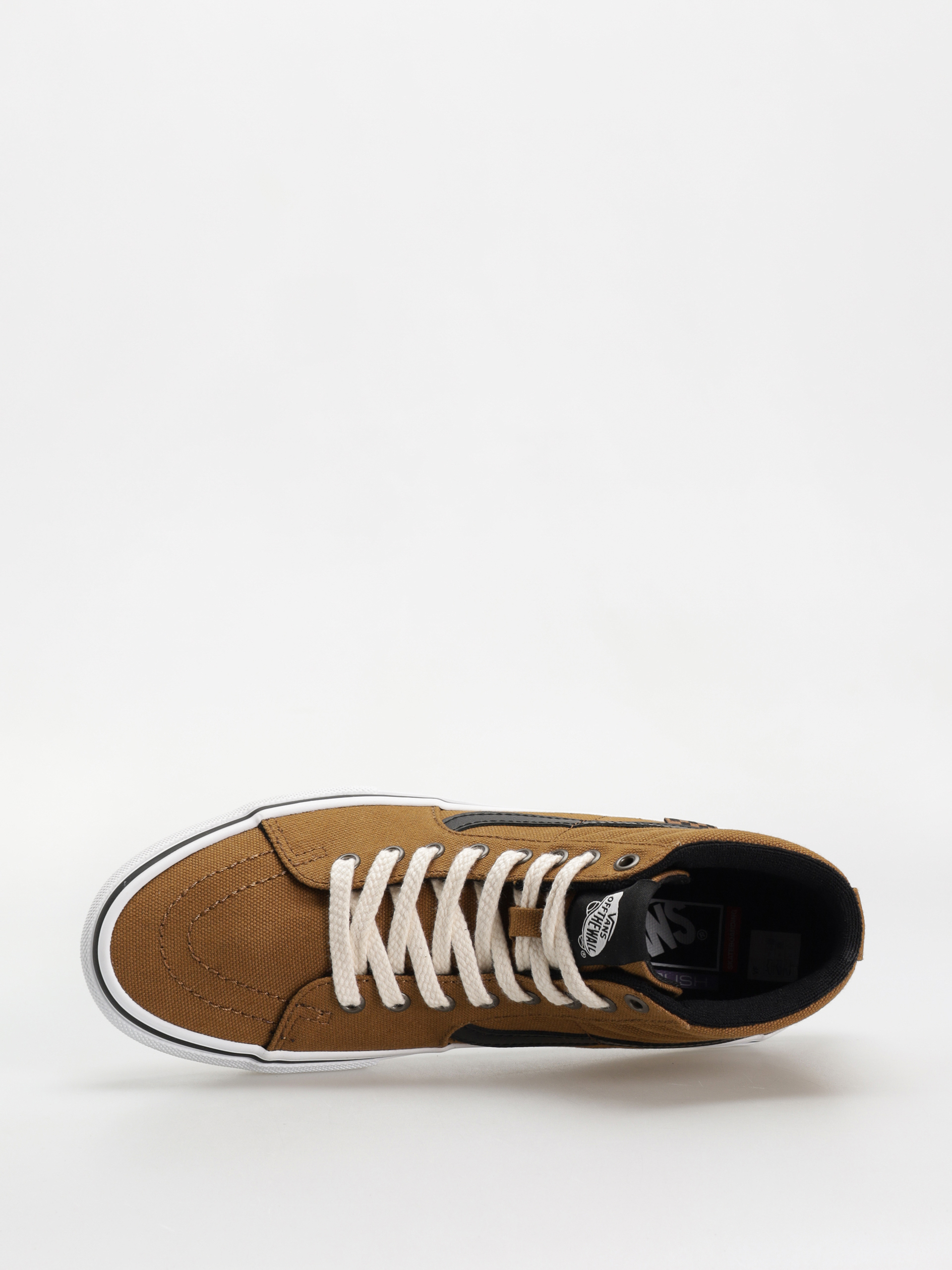 Boty Vans Skate Sk8 Hi (duck canvas golden brown)