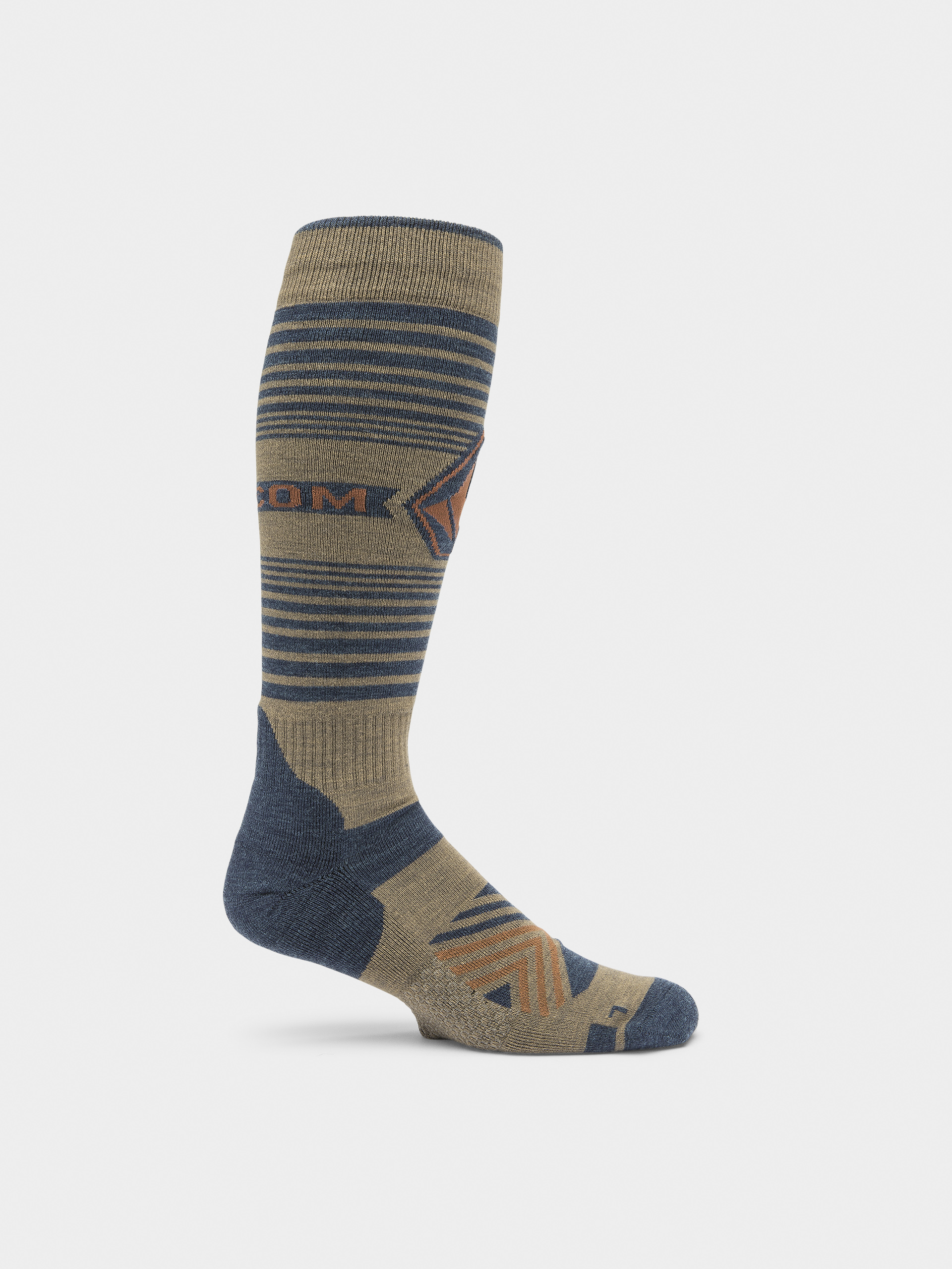 Ponožky Volcom Horizon Wool Blend Otc (chestnut brown)