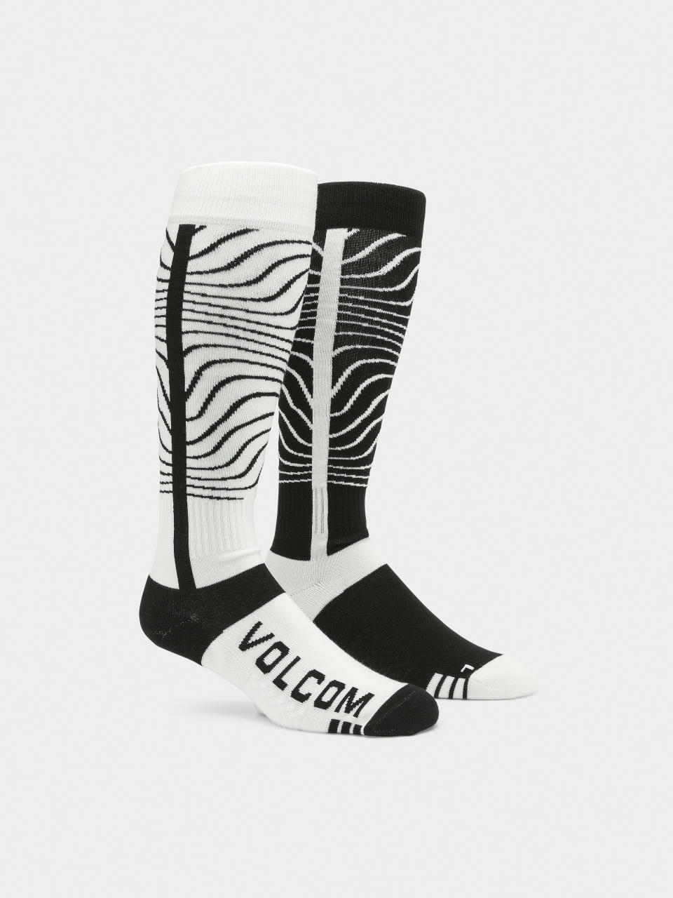 Ponožky Volcom Heavy Over The Calf (black)