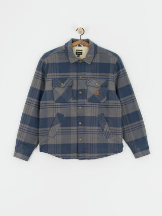 Bunda Brixton Durham Lined (washed navy/beige plaid)