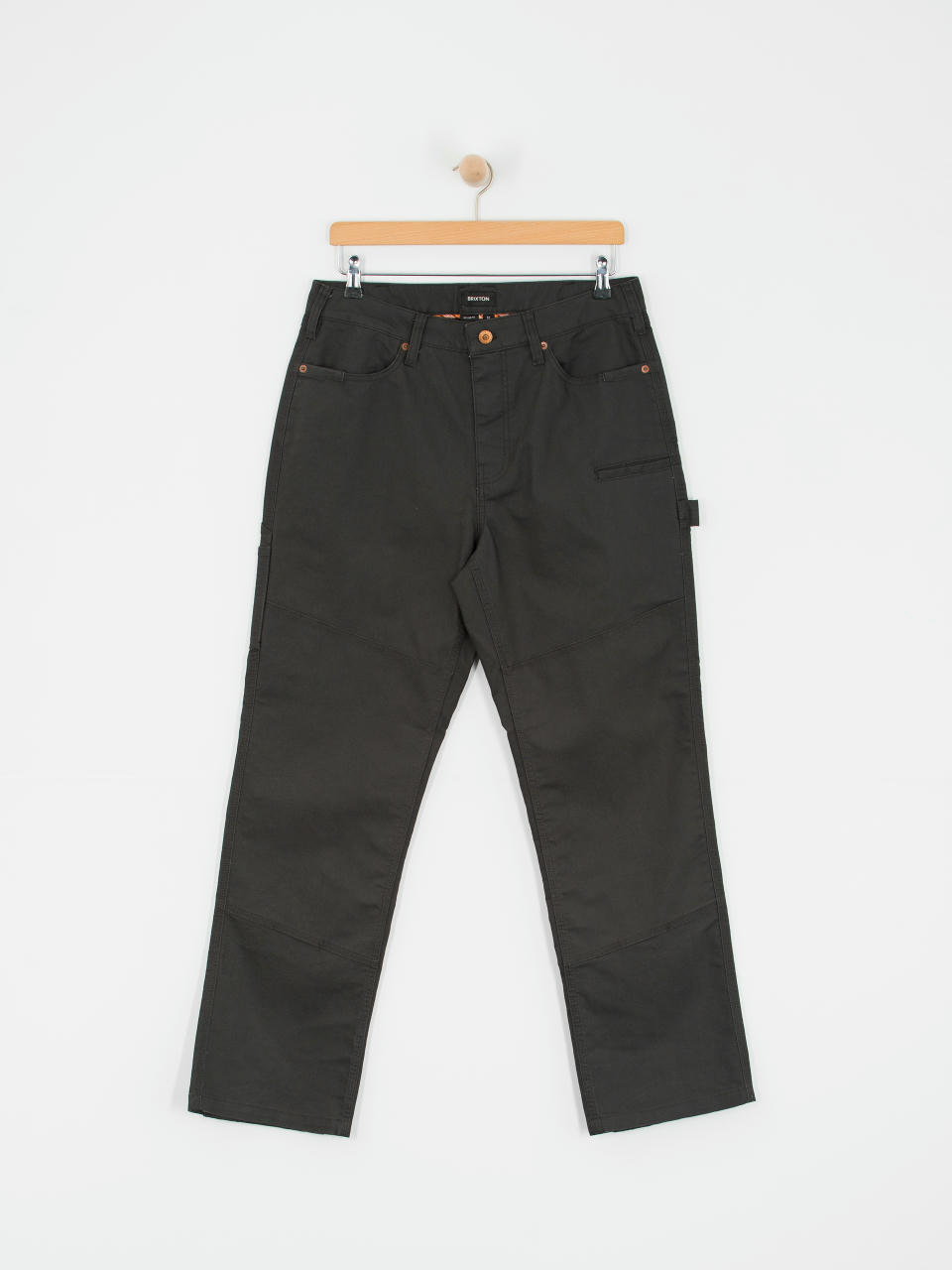 Kalhoty Brixton Builders Carpenter (washed black)