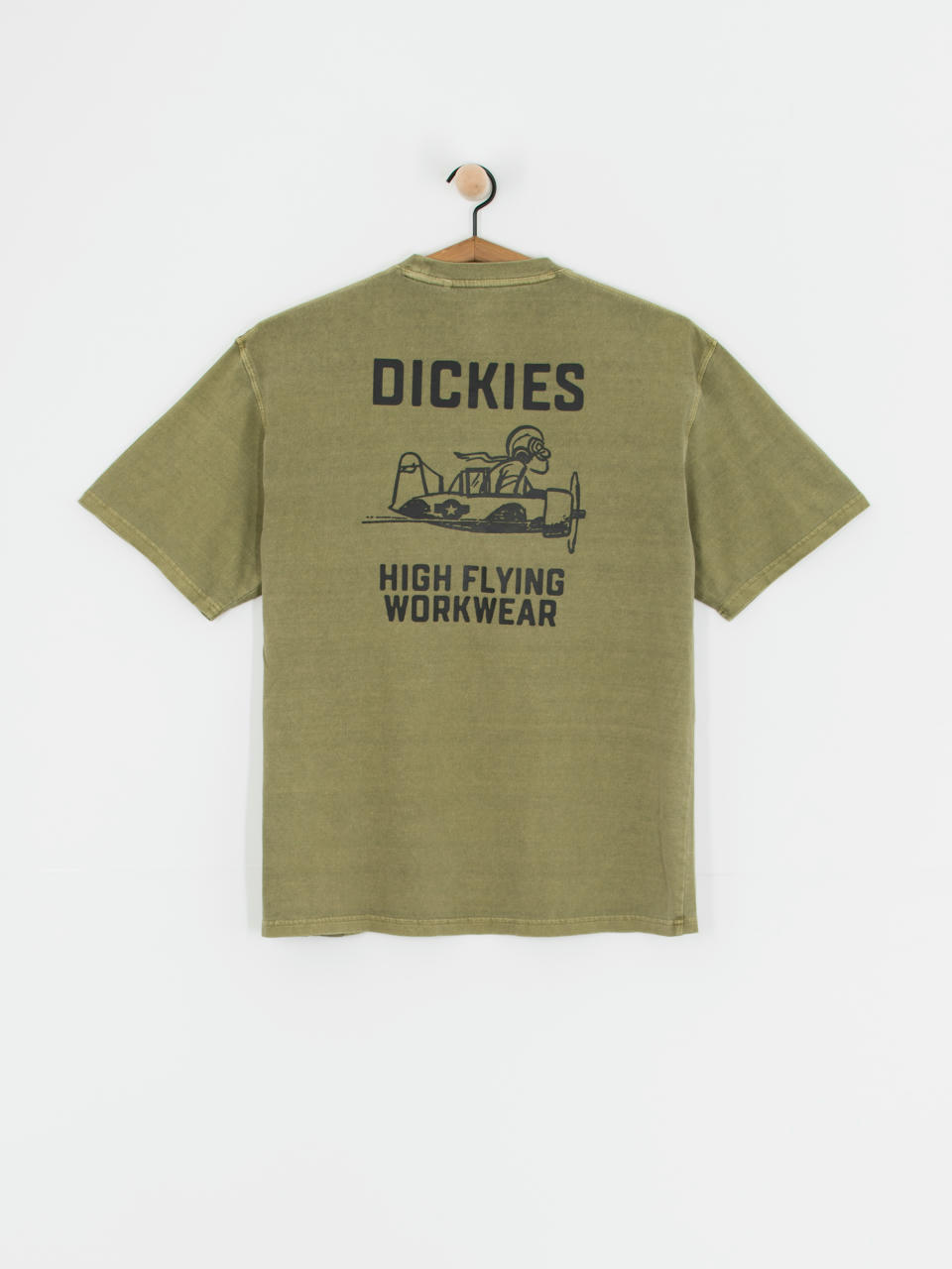 Tričko Dickies High Flying Workwear (imperial green)