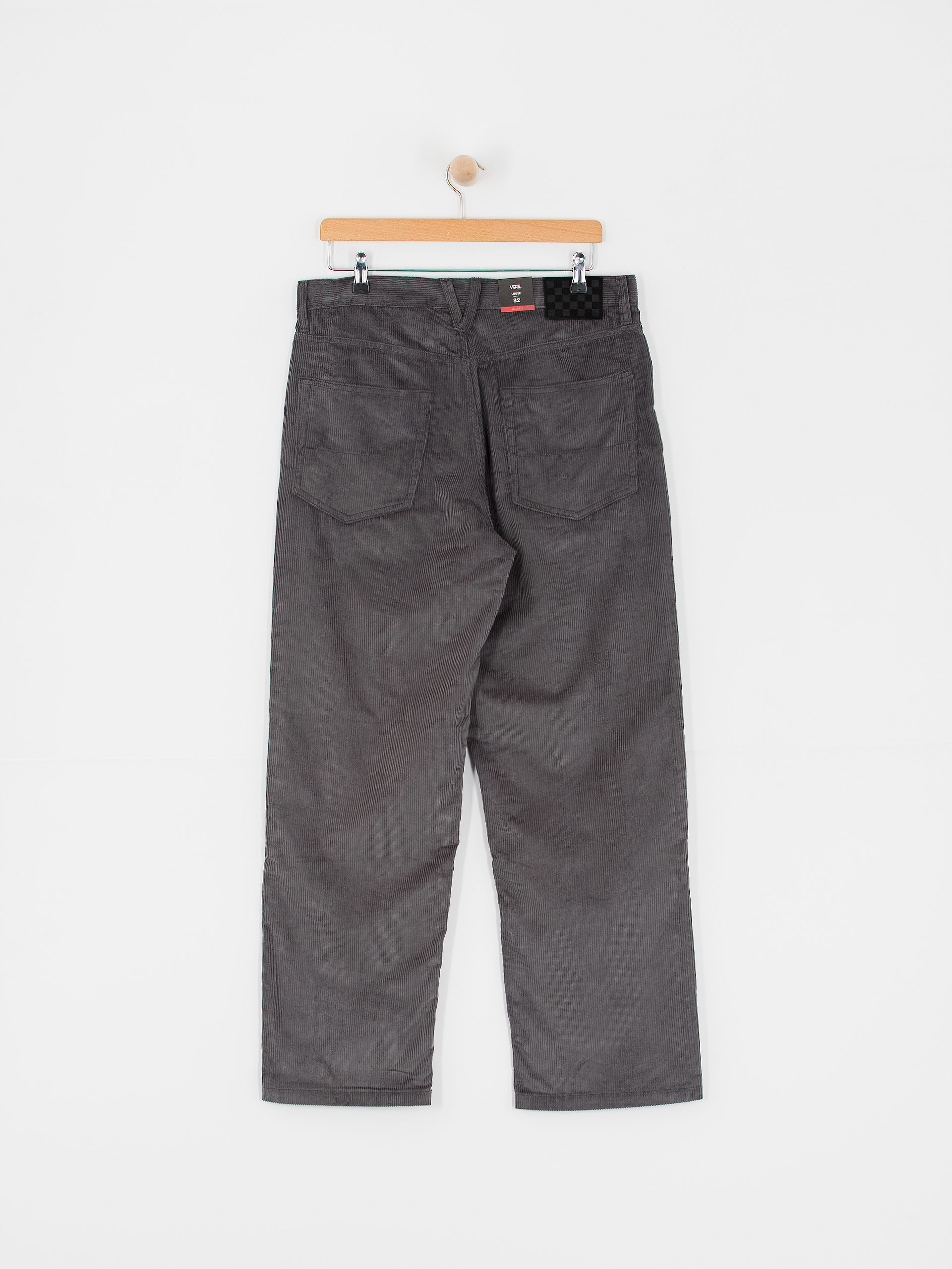 Kalhoty Vans Check 5 Loose Corduroy (asphalt)