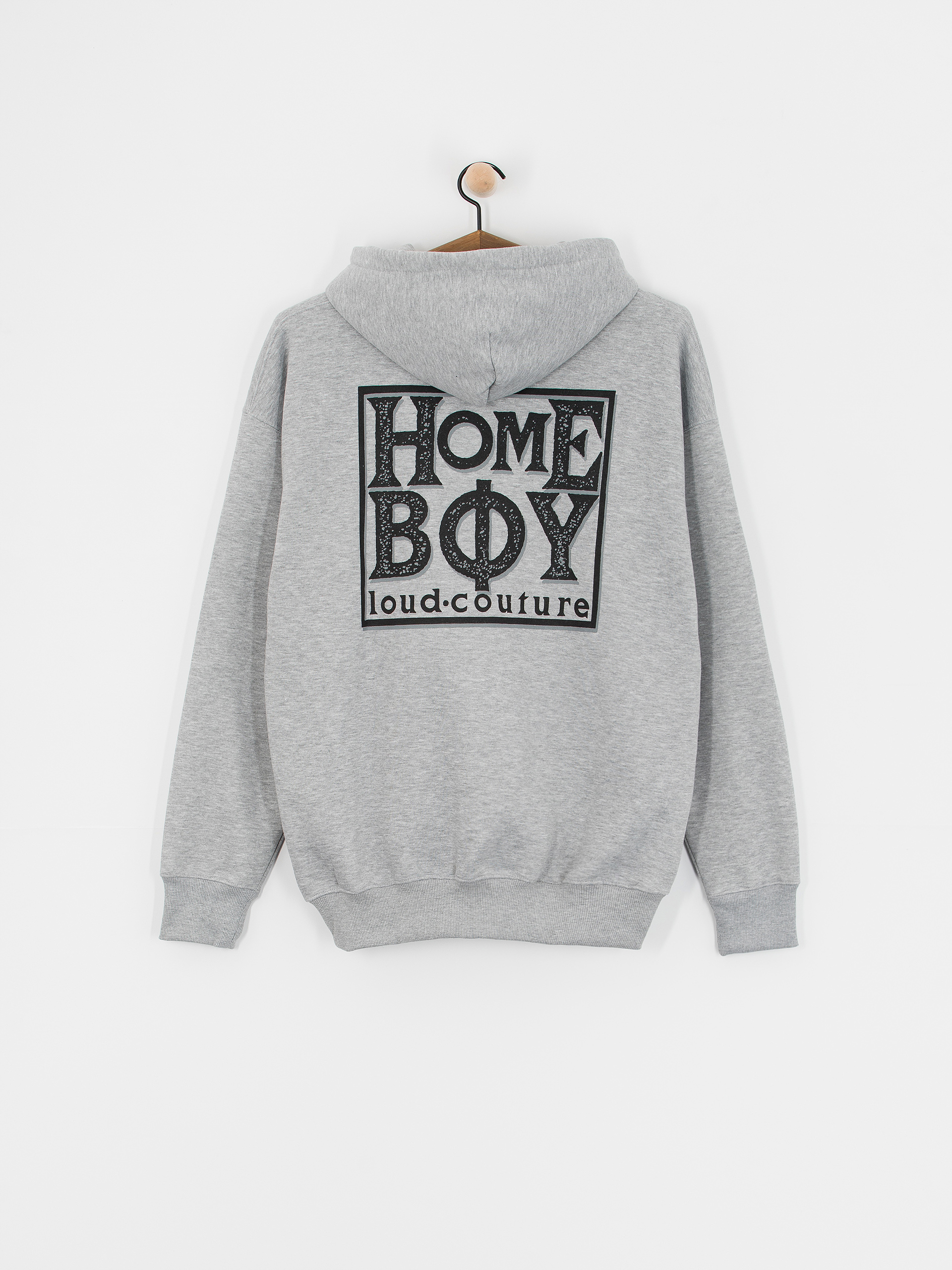 Mikina Homeboy Old School (grey heather)