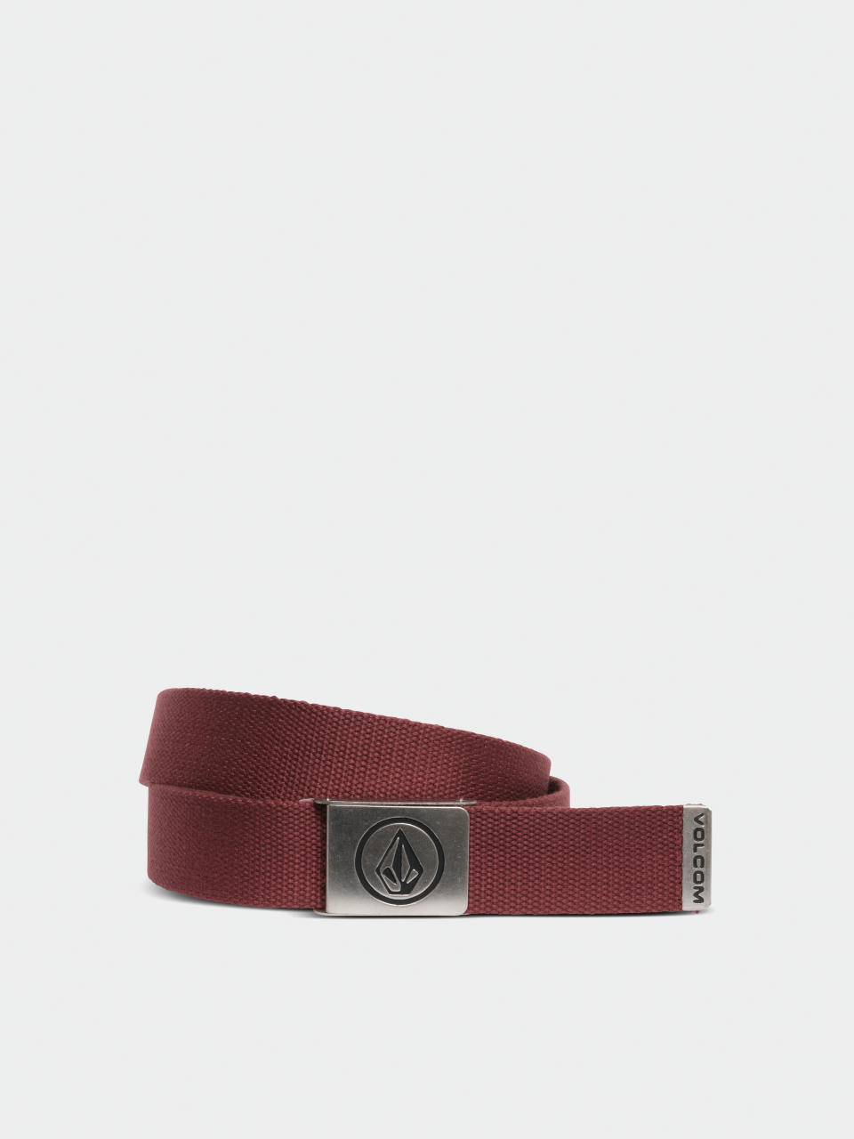 Pásek Volcom Circle Web (merlot)