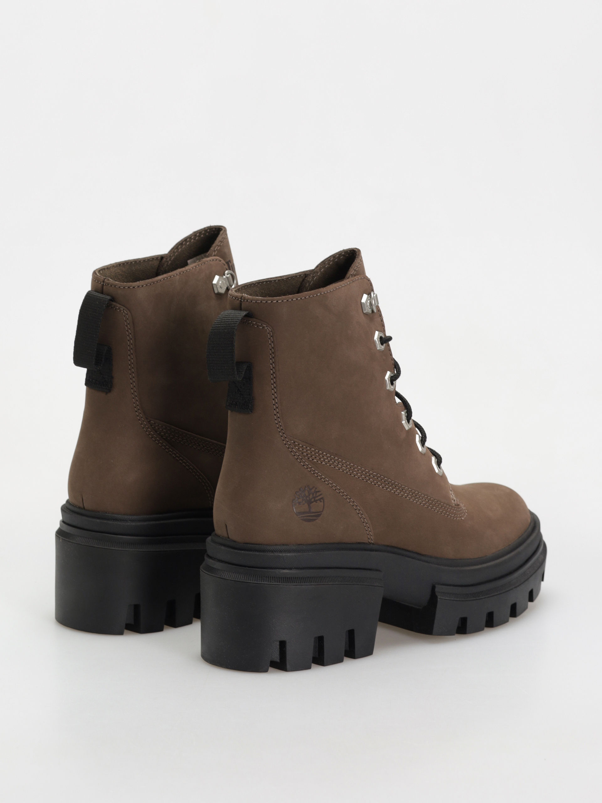 Zimní boty Timberland Everleigh Mid Lace Up Wmn (medium brown nubuck)
