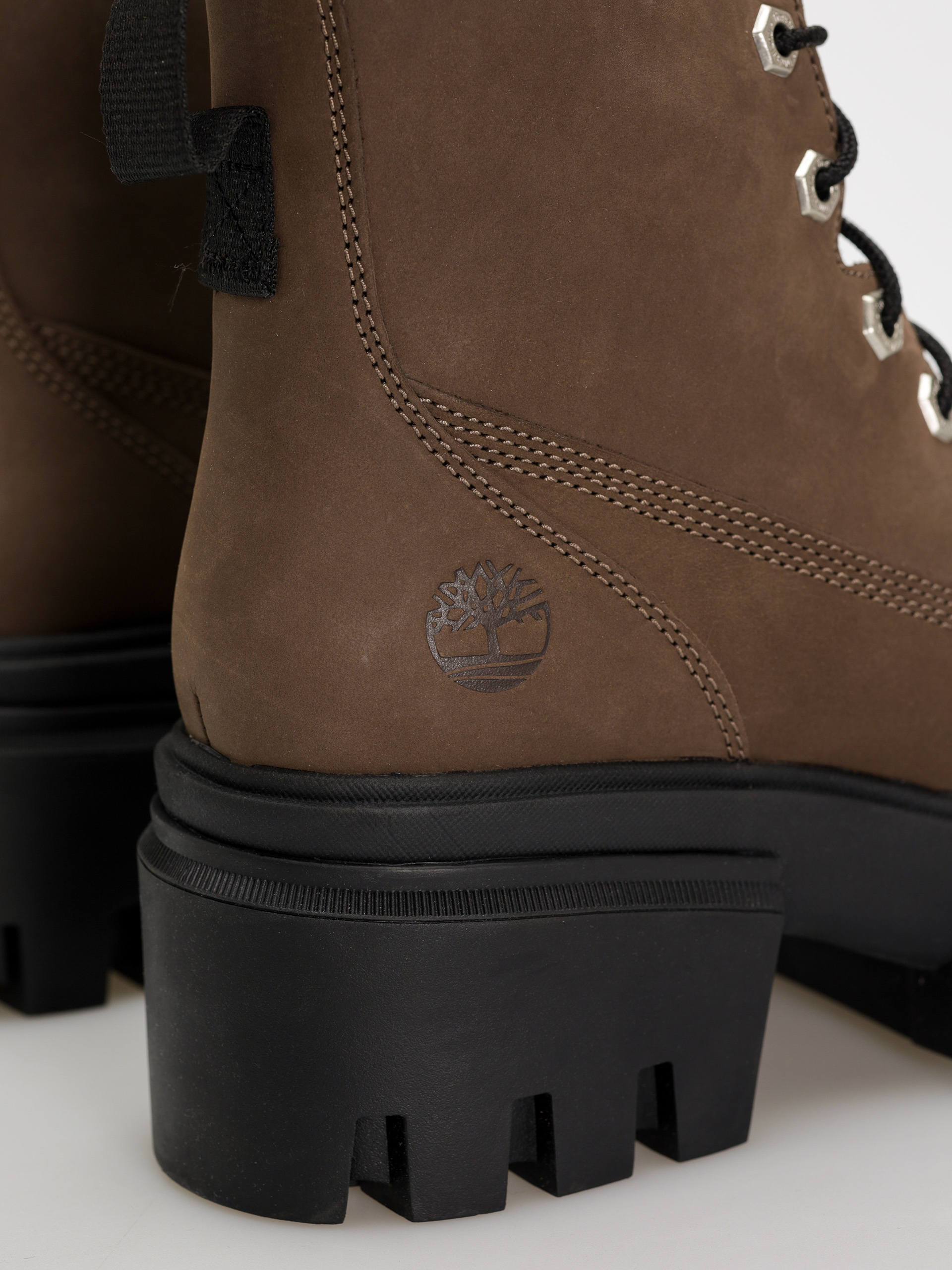 Zimní boty Timberland Everleigh Mid Lace Up Wmn (medium brown nubuck)