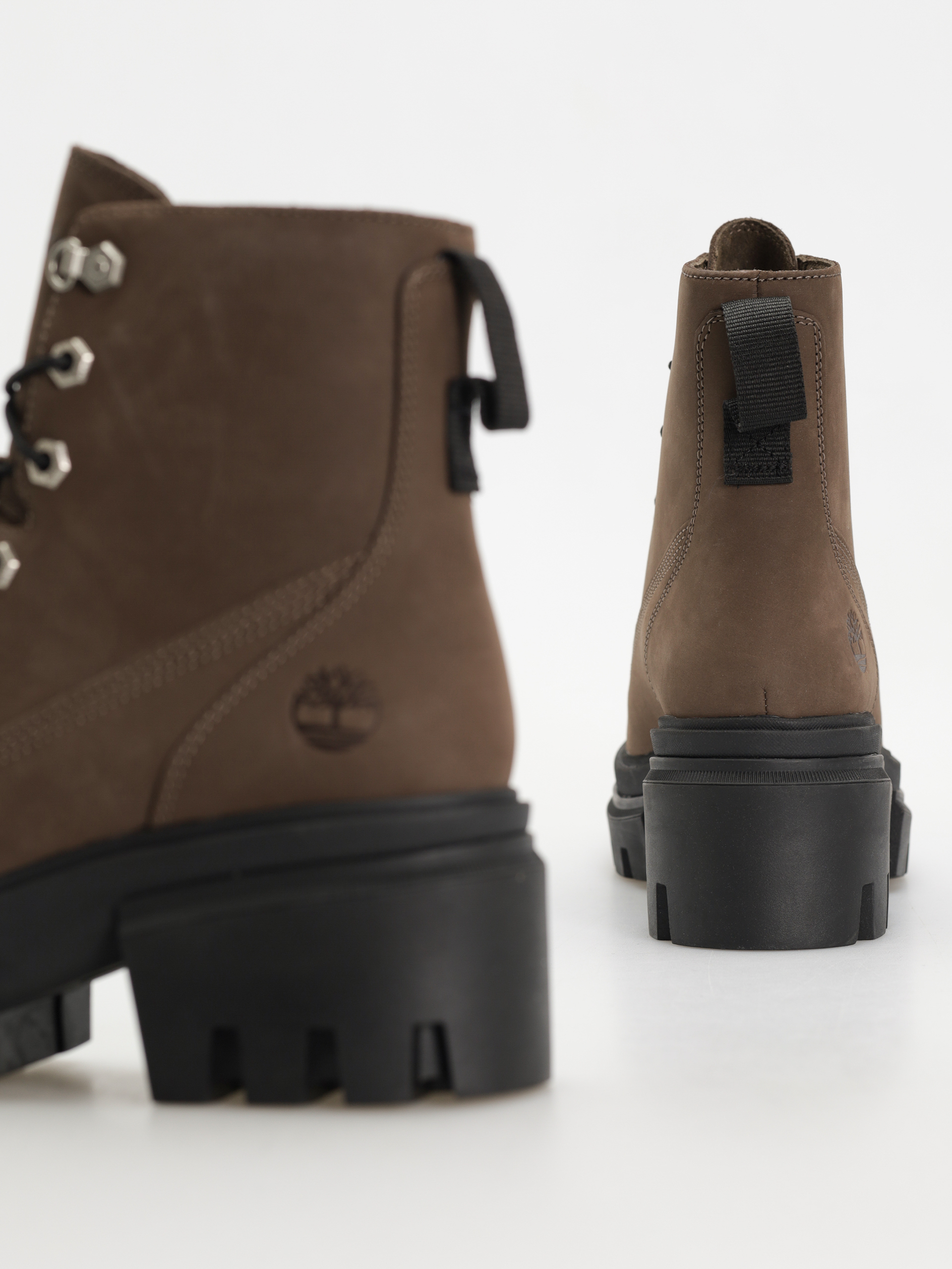 Zimní boty Timberland Everleigh Mid Lace Up Wmn (medium brown nubuck)