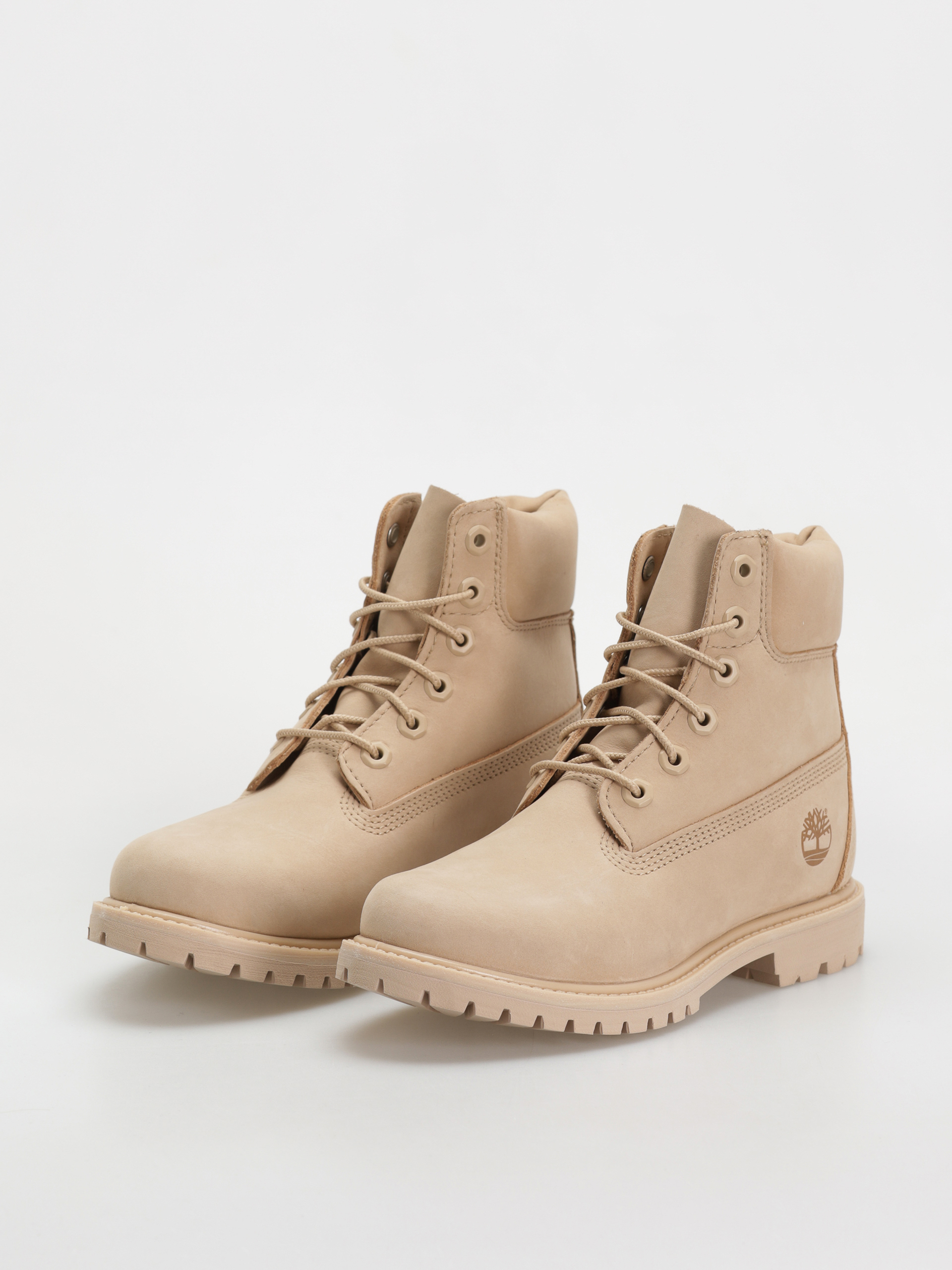 Zimní boty Timberland Premium 6 Inch Lace Up Waterproof Wmn (light beige nubuck)