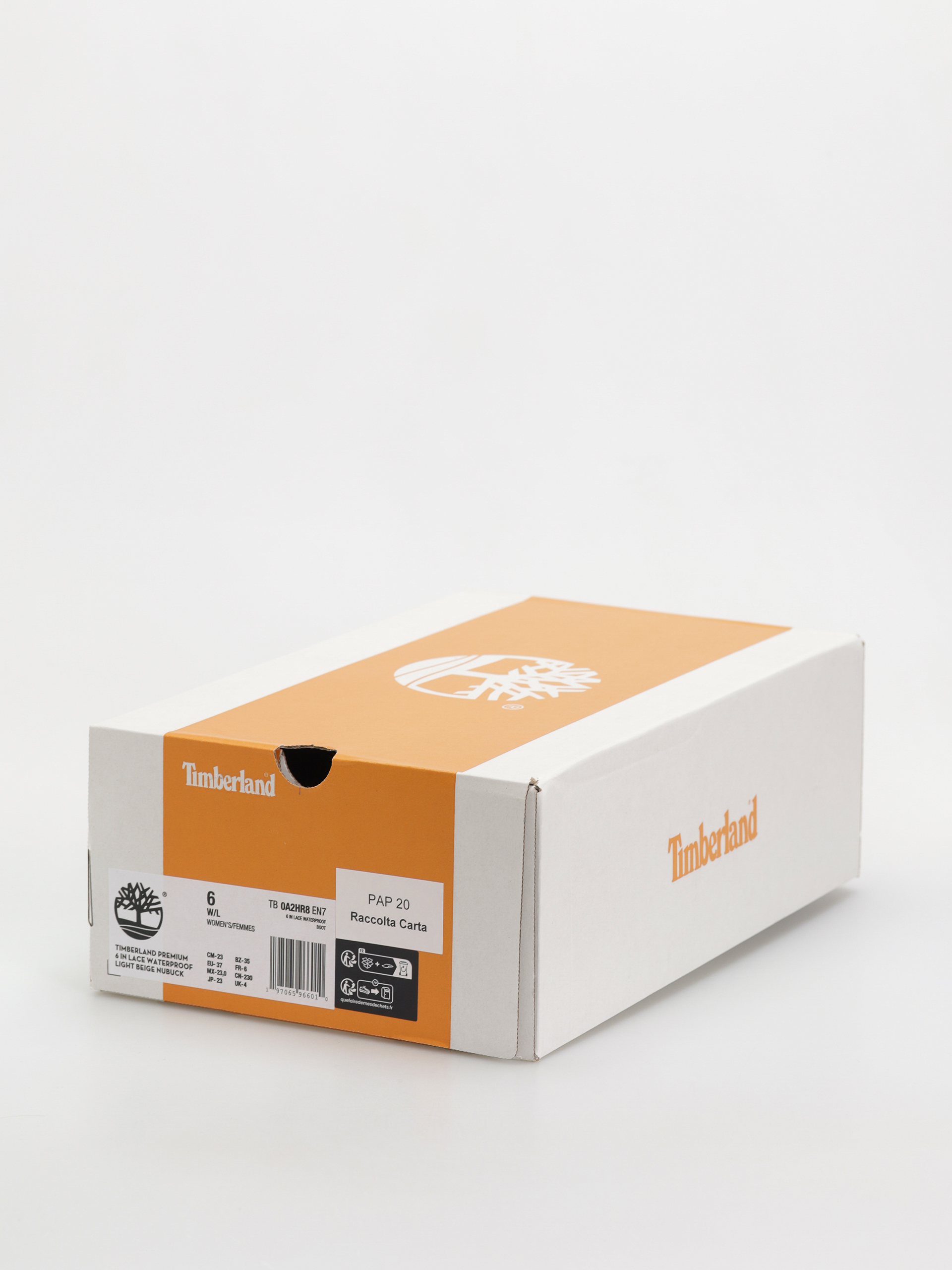 Zimní boty Timberland Premium 6 Inch Lace Up Waterproof Wmn (light beige nubuck)