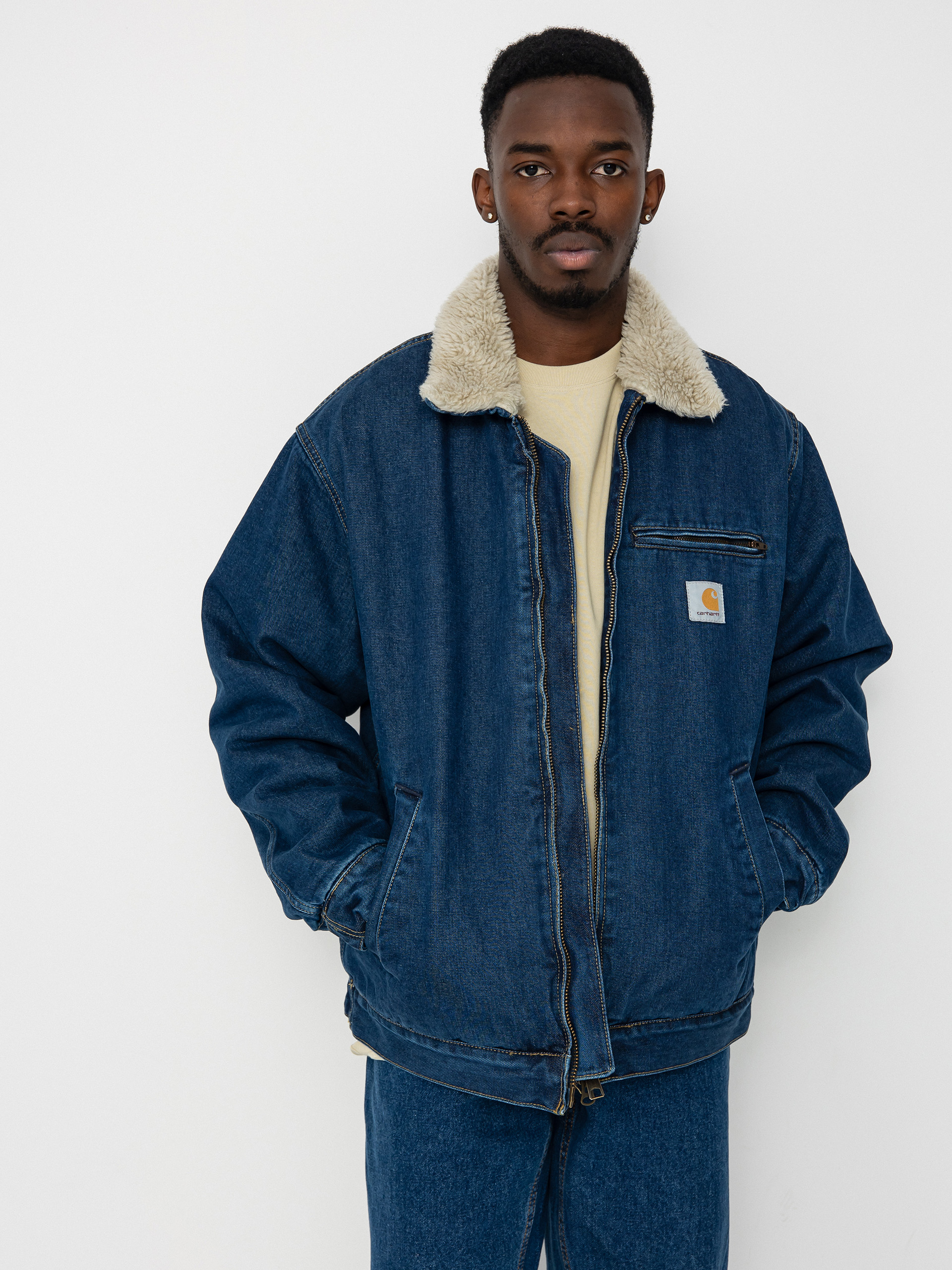 Bunda Carhartt WIP Herald (blue/wall)