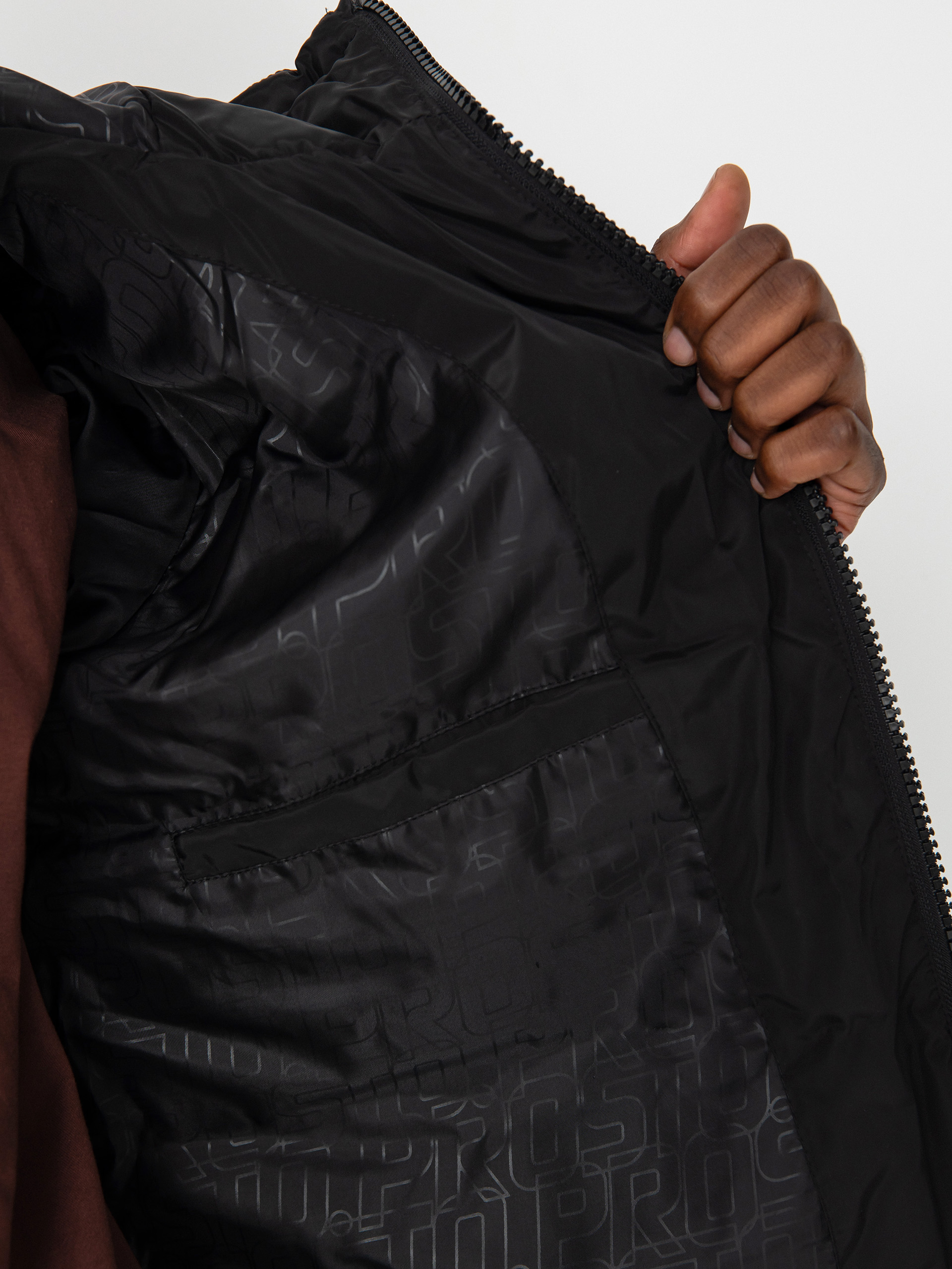 Bunda Prosto Winter Adament (black)