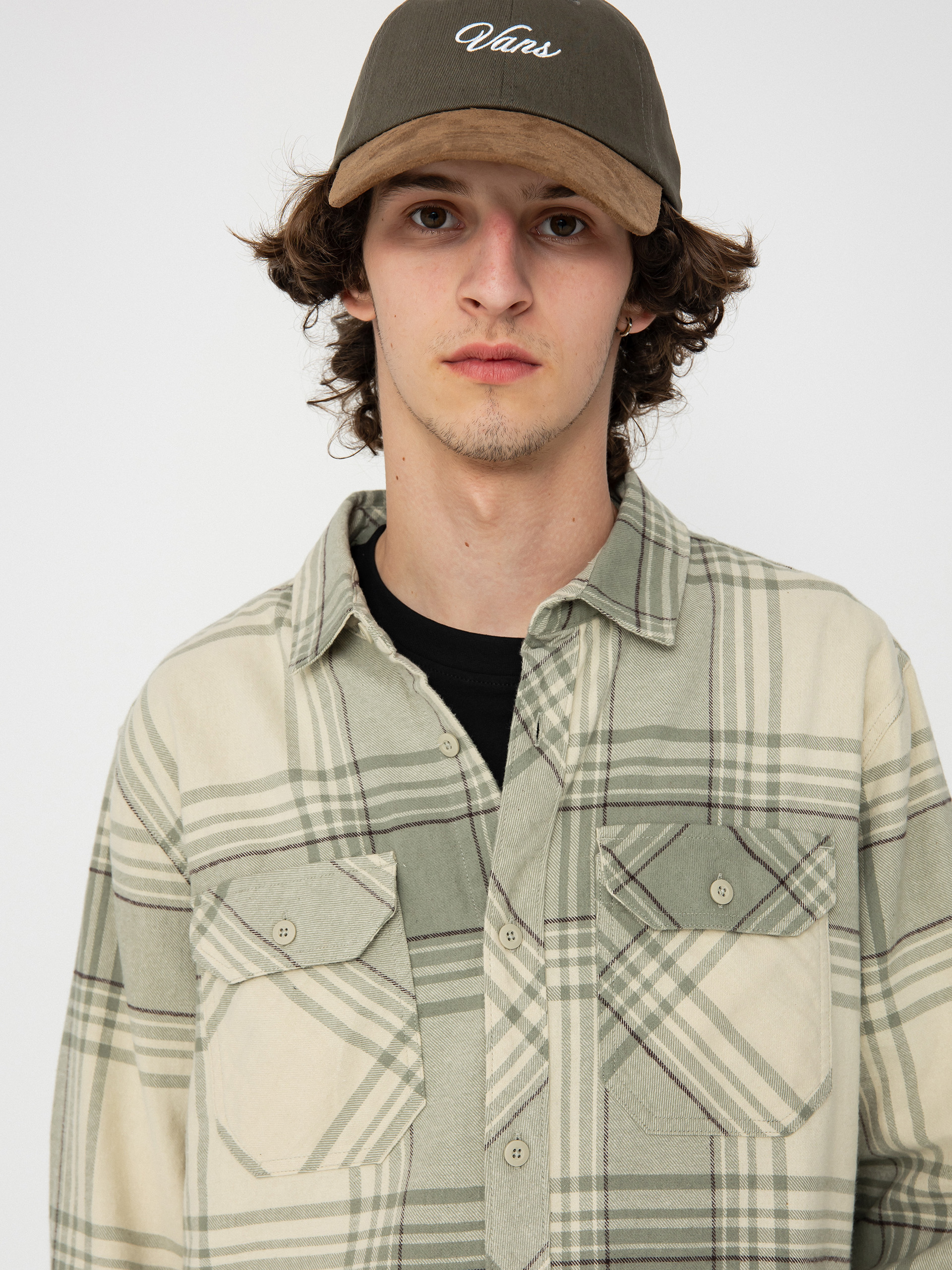 Košile Fox Traildust Flannel (cream)
