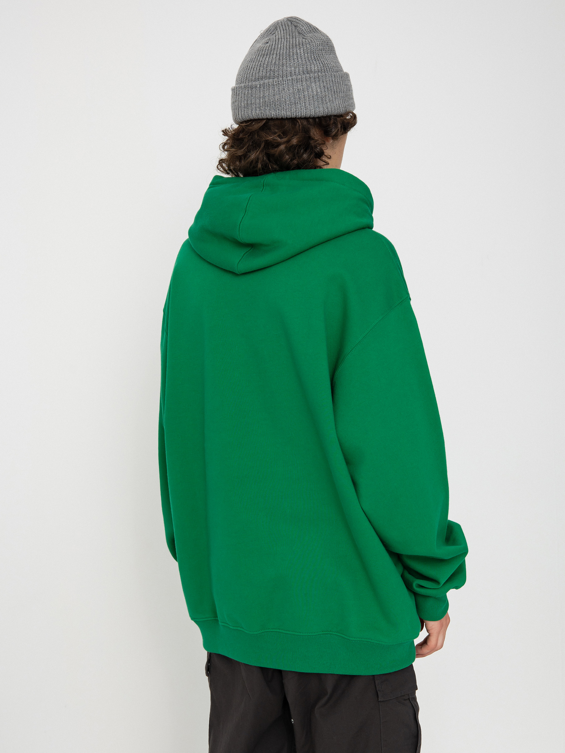 Mikina s kapucí Vans Caps Loose HD (verdant green)