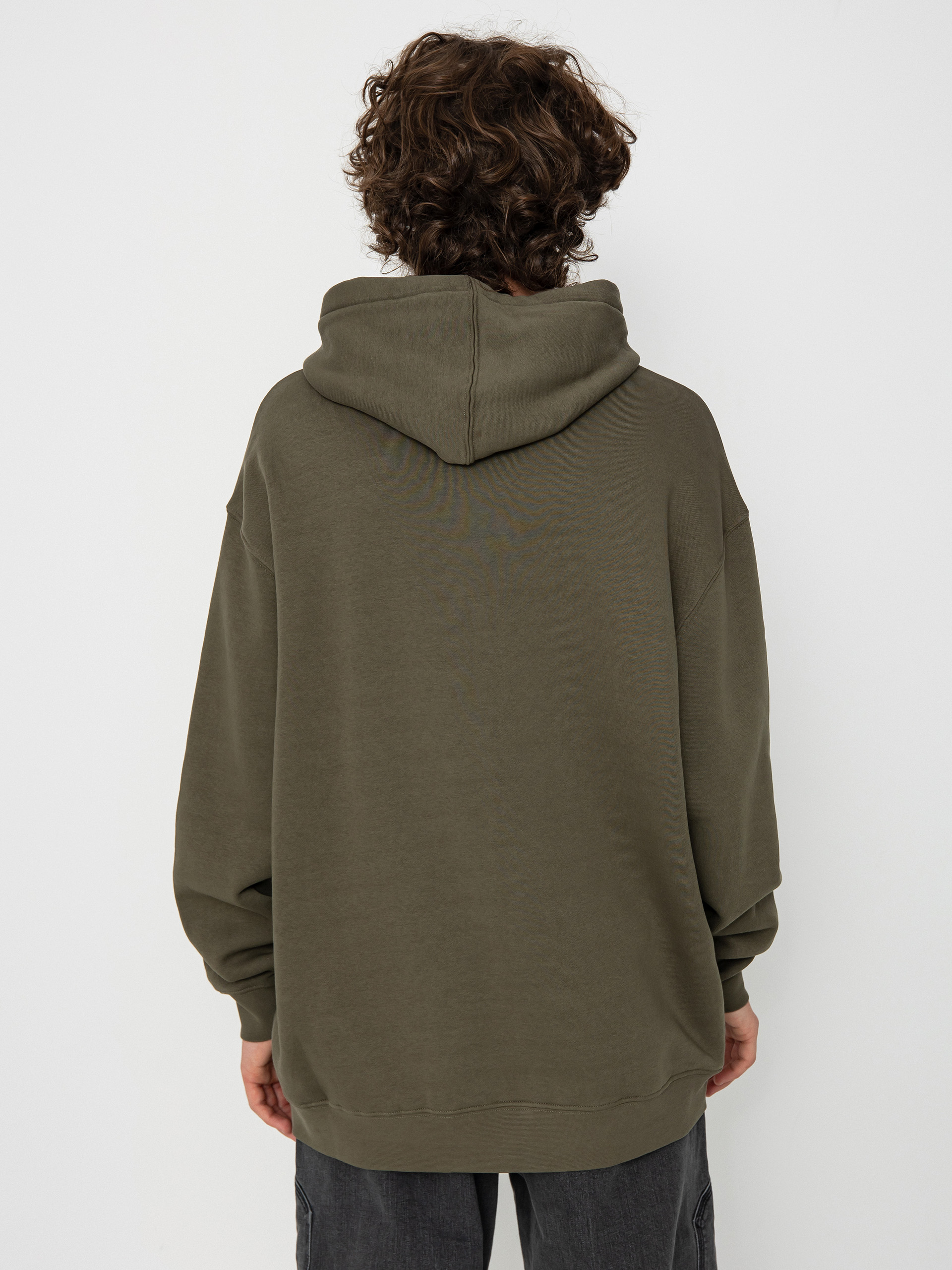 Mikina s kapucí Quiksilver Big Logo HD (grape leaf)