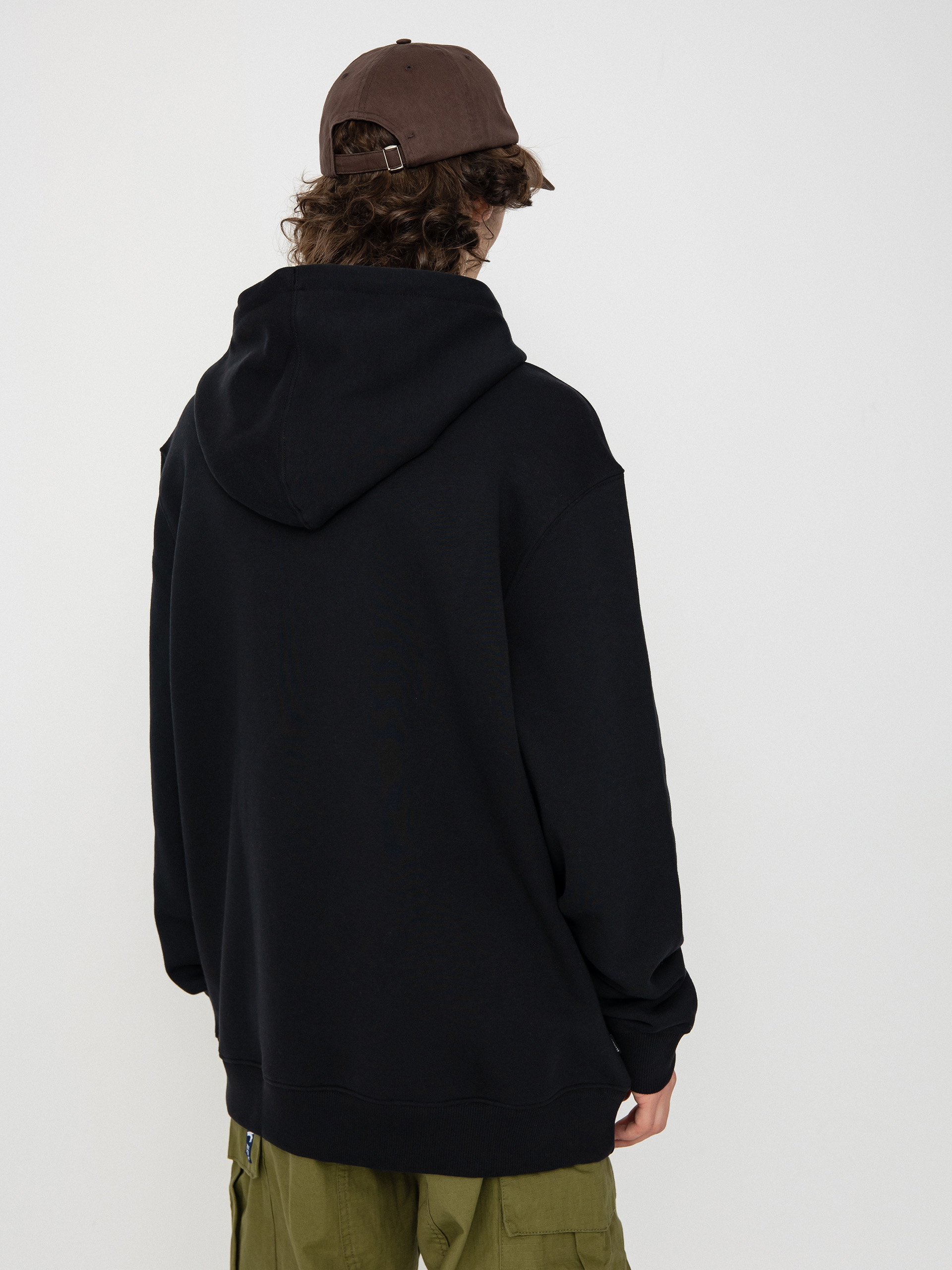 Mikina s kapucí Element Skateboard Co HD (flint black)