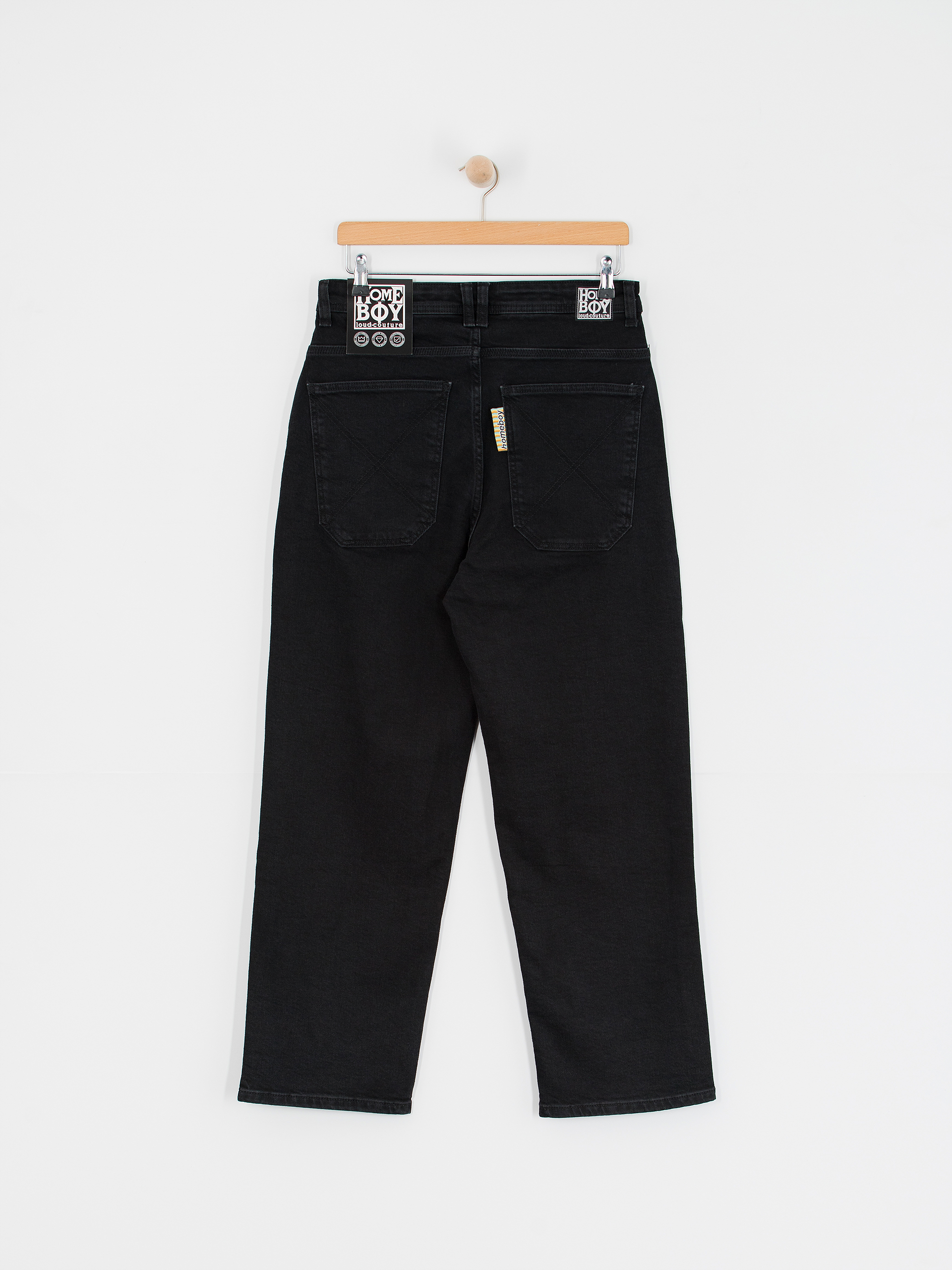 Kalhoty Homeboy X Tra Baggy Denim (washed black)