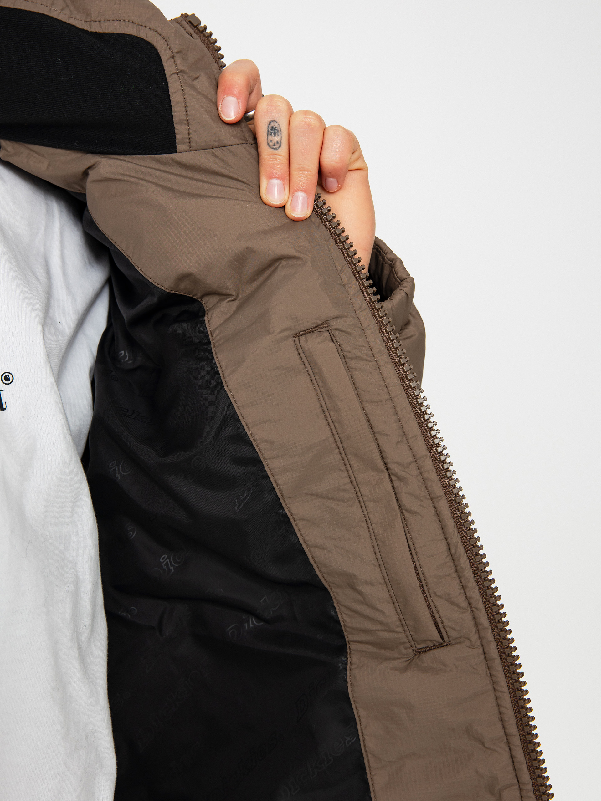 Bunda Dickies Alatna Long Wmn (mushroom)