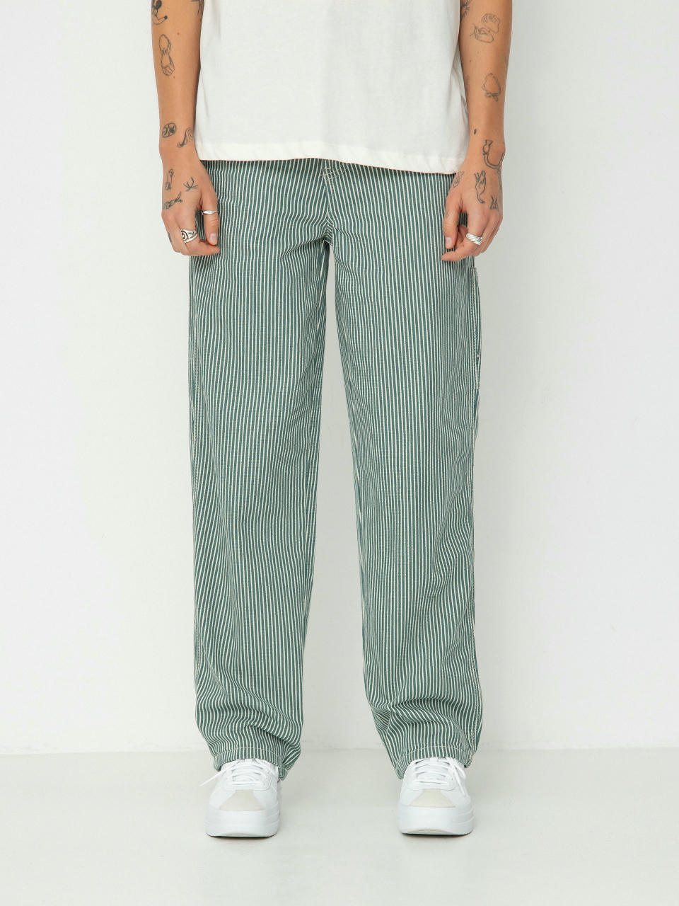 Kalhoty Dickies Hickory Wmn (lincoln green)