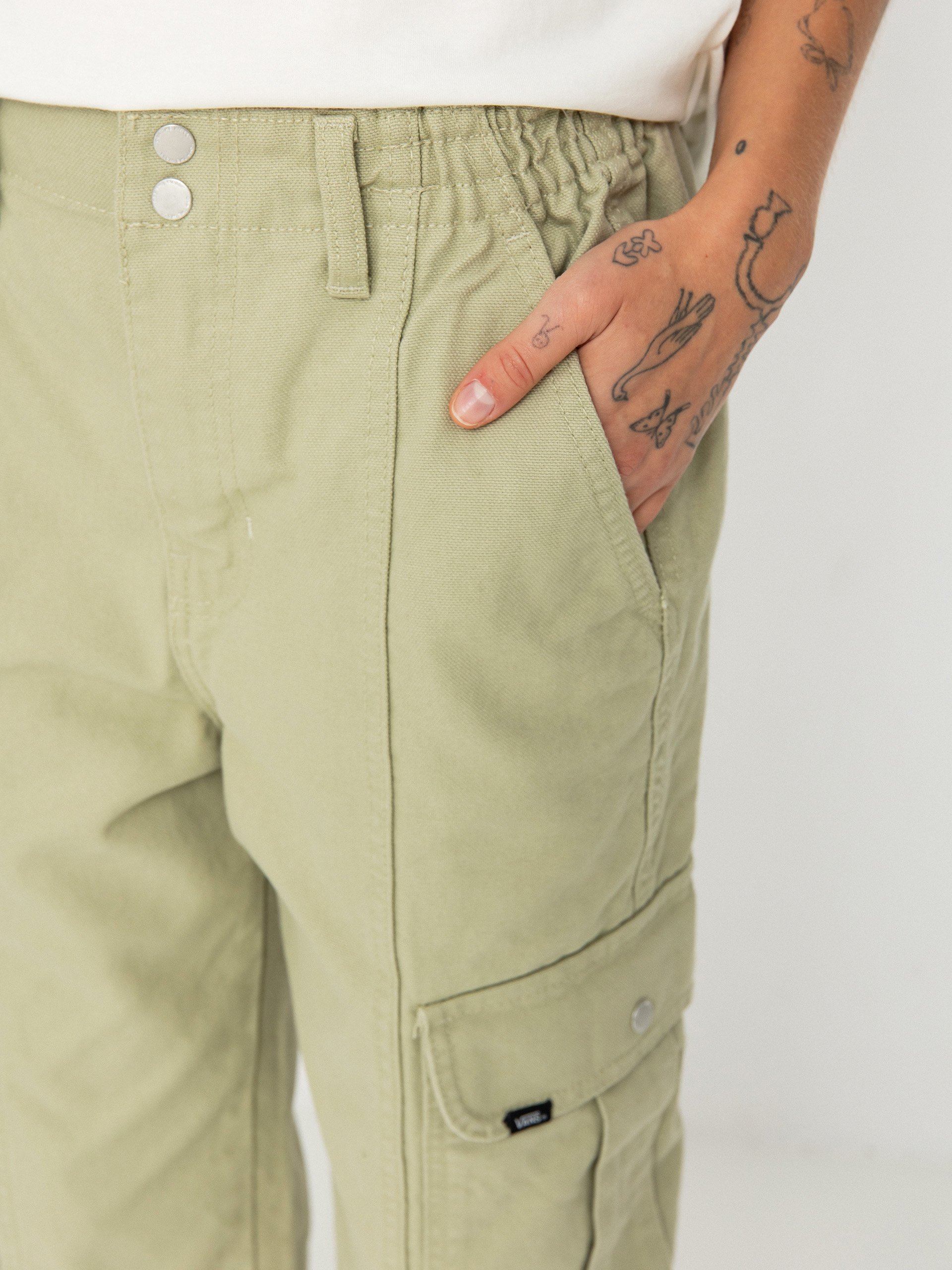 Kalhoty Vans Sidewalk Wmn (elm)